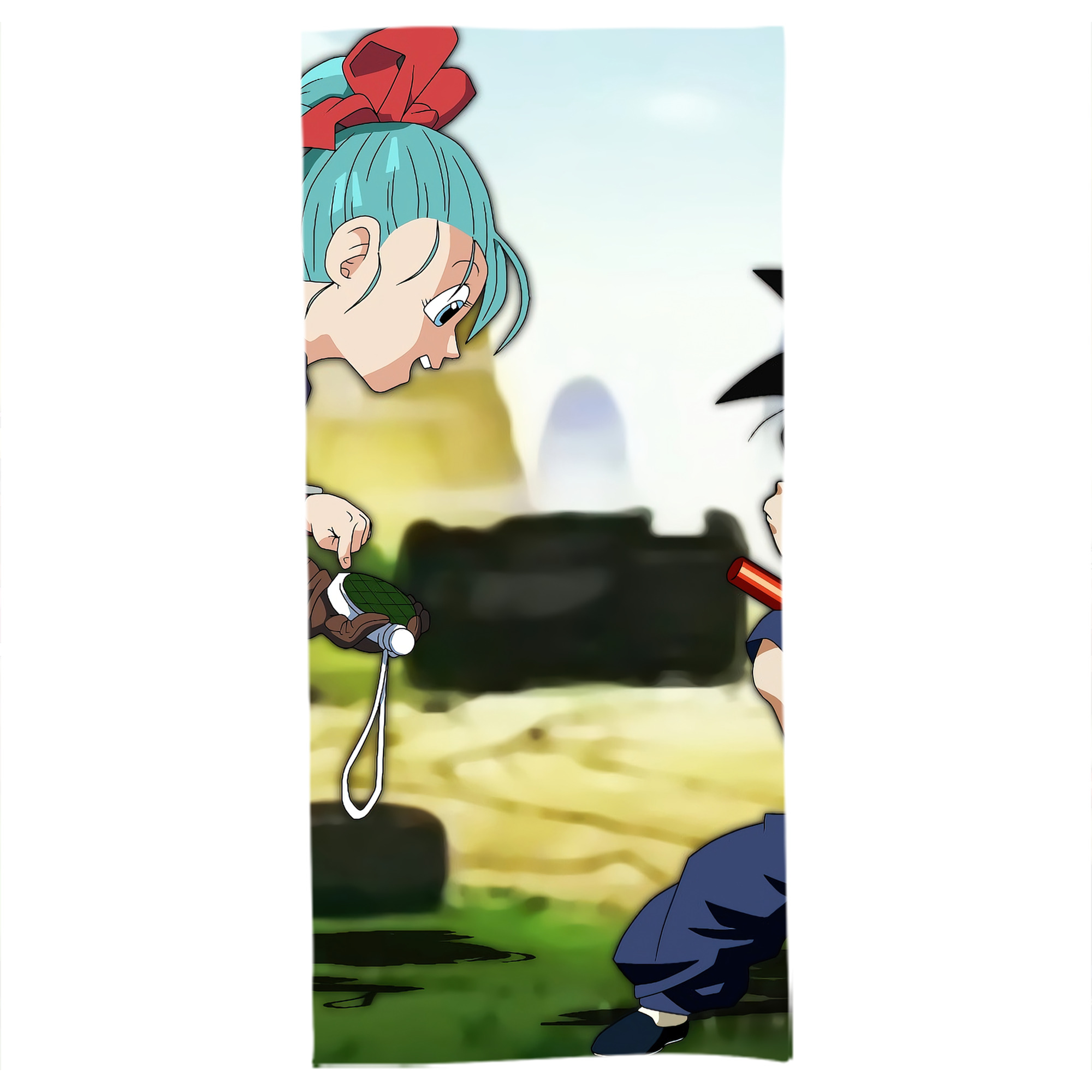 （画像用） ドラゴンボール DRAGON BALL 大判バスタオル 70×140cm 吸水速乾 柔らかい肌触り
