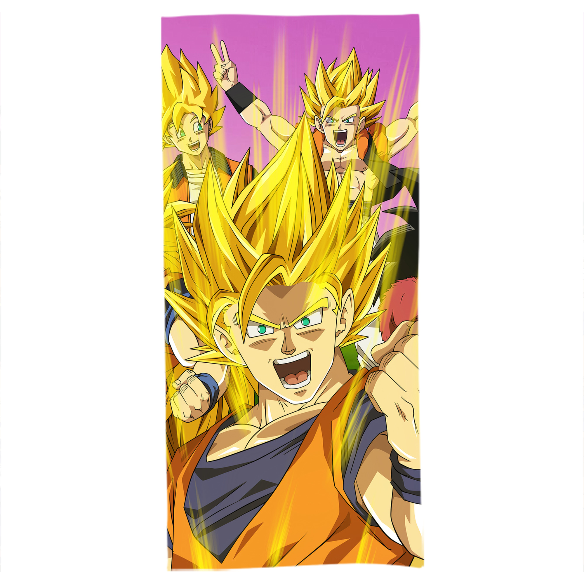 （画像用） ドラゴンボール DRAGON BALL 大判バスタオル 70×140cm 吸水速乾 柔らかい肌触り