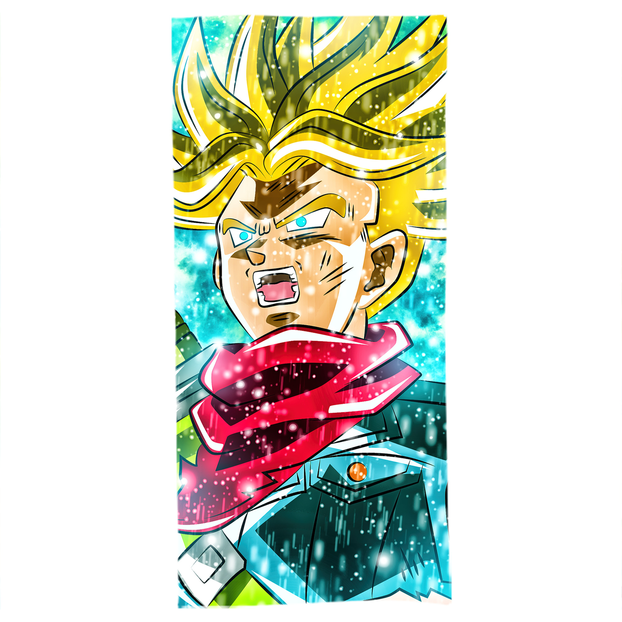 （画像用） ドラゴンボール DRAGON BALL 大判バスタオル 70×140cm 吸水速乾 柔らかい肌触り