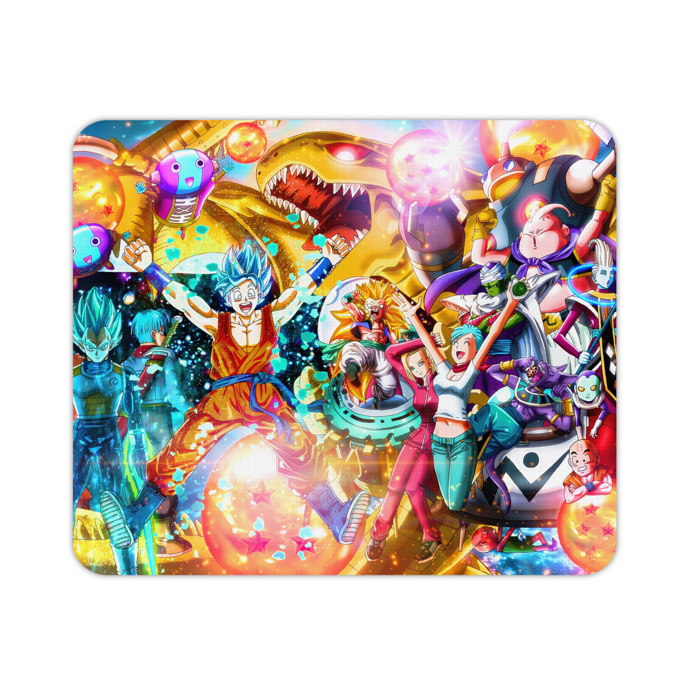 （画像用） ドラゴンボール DRAGON BALL マウスパッド ステッチ加工 ラバー素材 防水 滑り止め 超薄型 ゲーミング/オフィス対応
