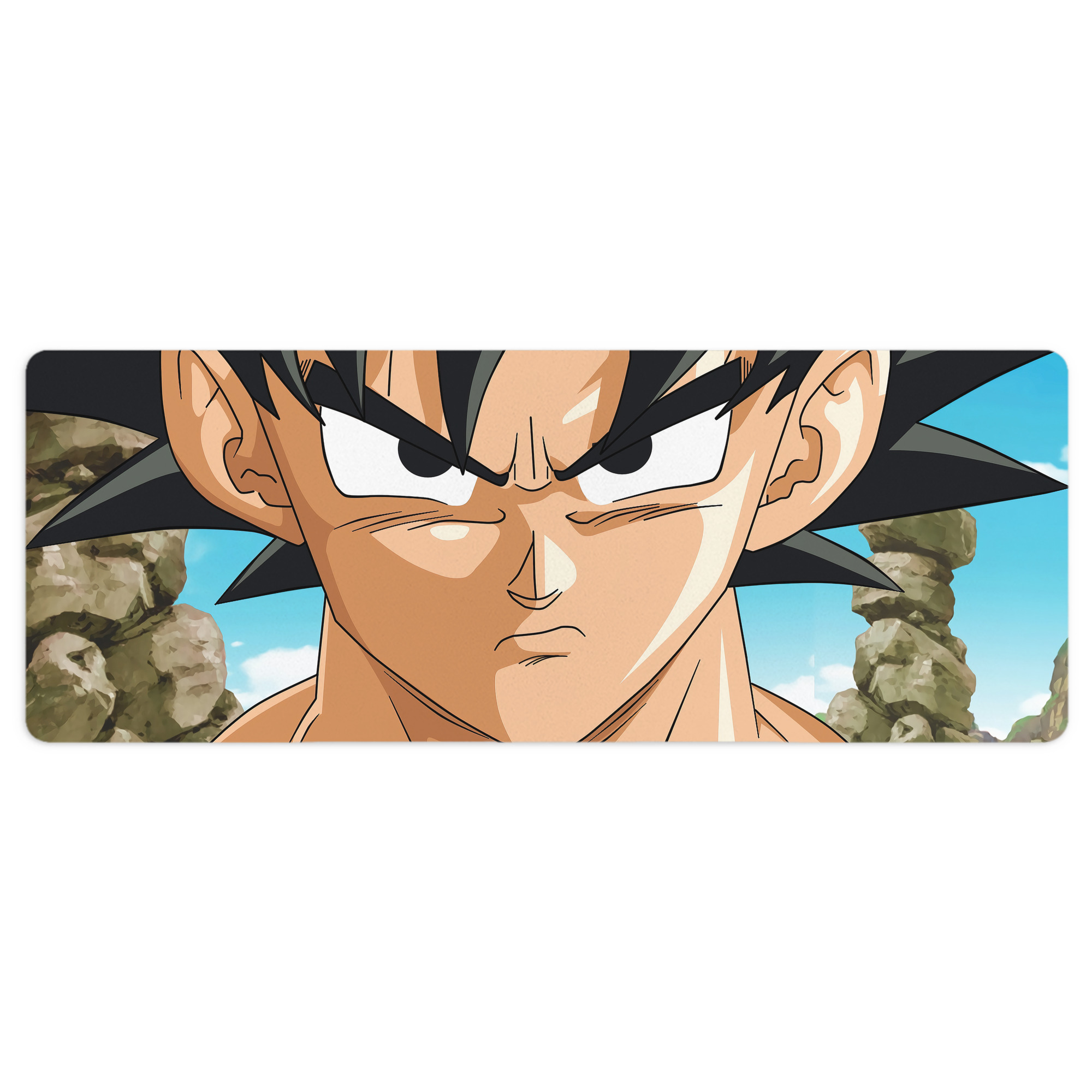 （画像用） ドラゴンボール DRAGON BALL ステッチ加工 大判デスクマット／滑り止めマウスパッド