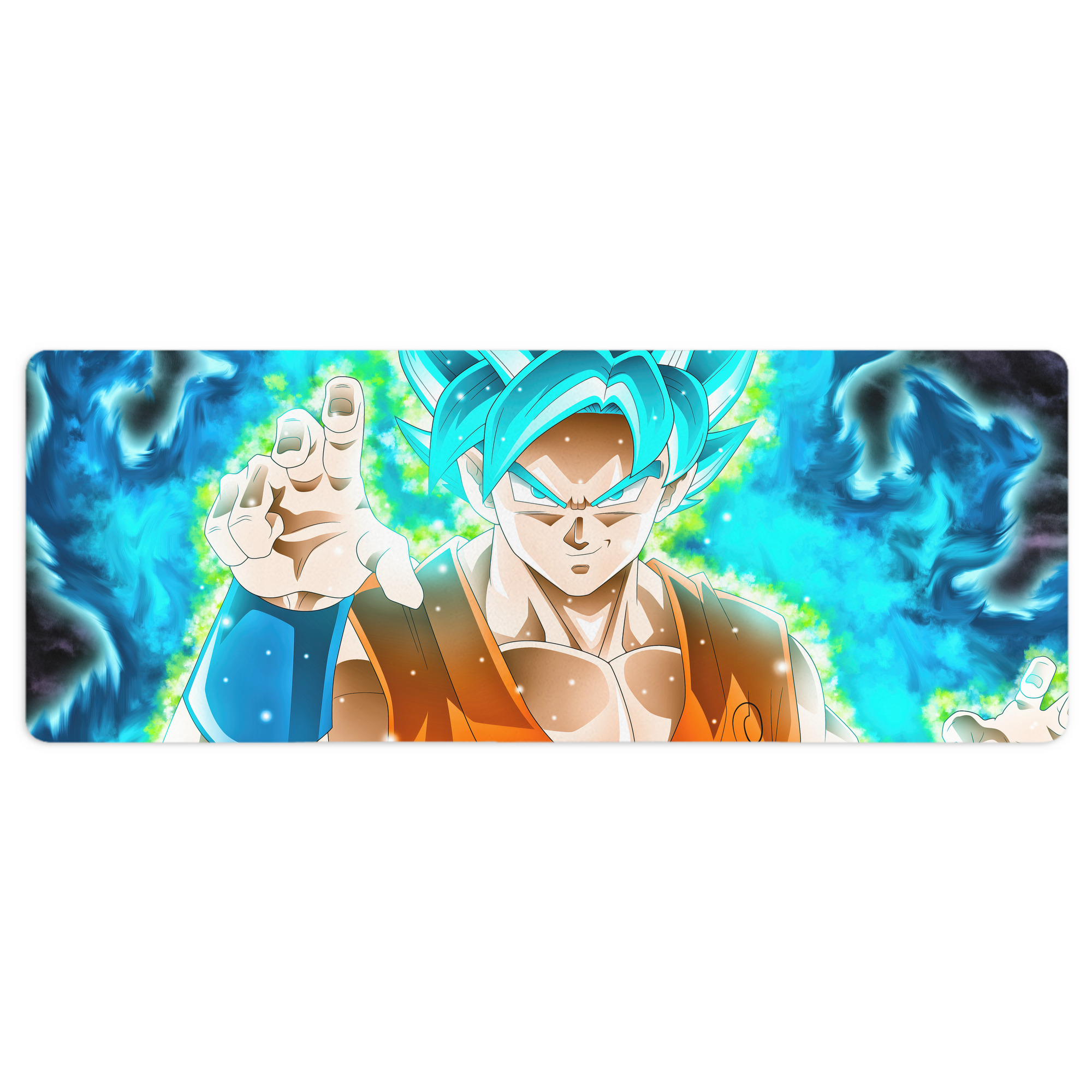 （画像用） ドラゴンボール DRAGON BALL ステッチ加工 大判デスクマット／滑り止めマウスパッド