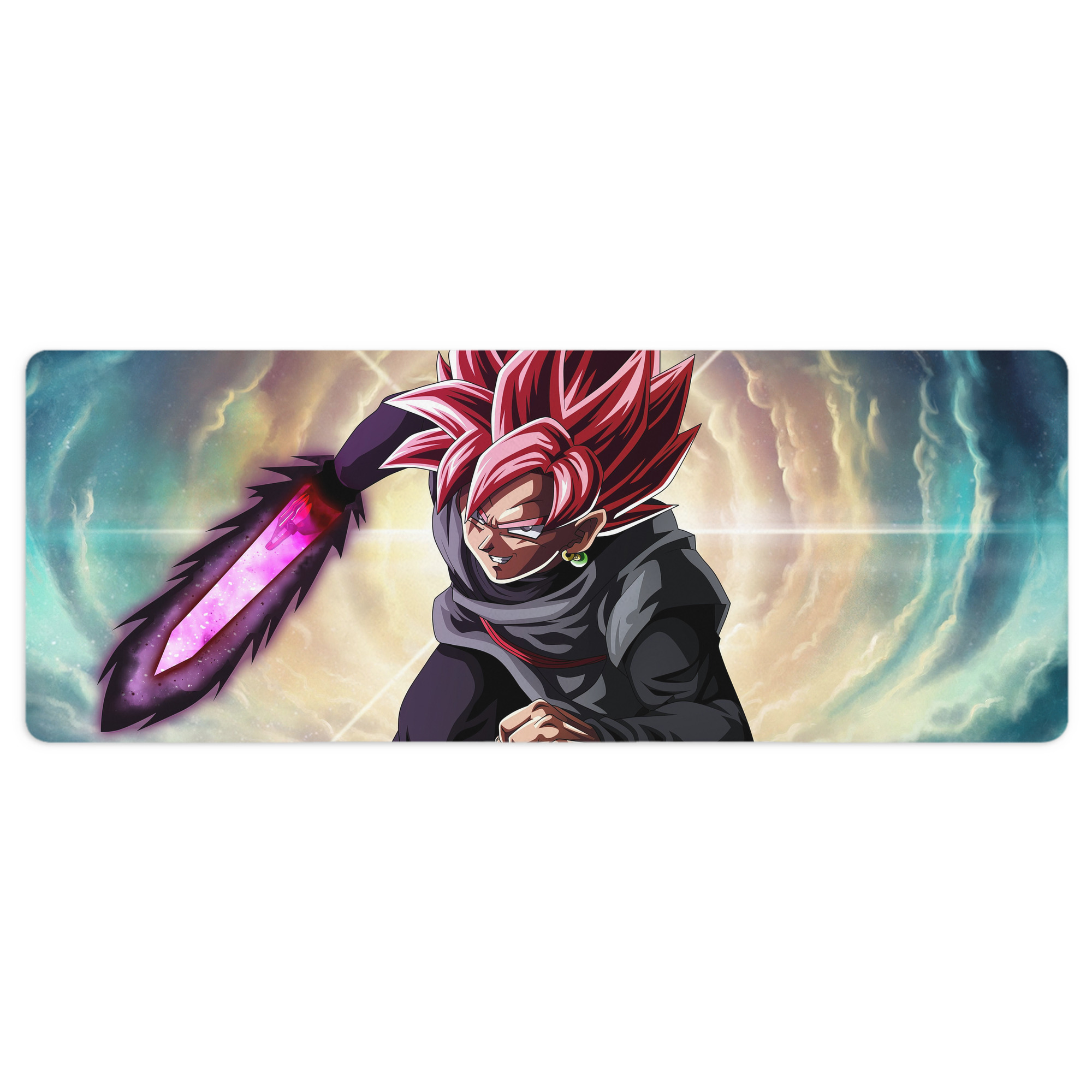 （画像用） ドラゴンボール DRAGON BALL ステッチ加工 大判デスクマット／滑り止めマウスパッド