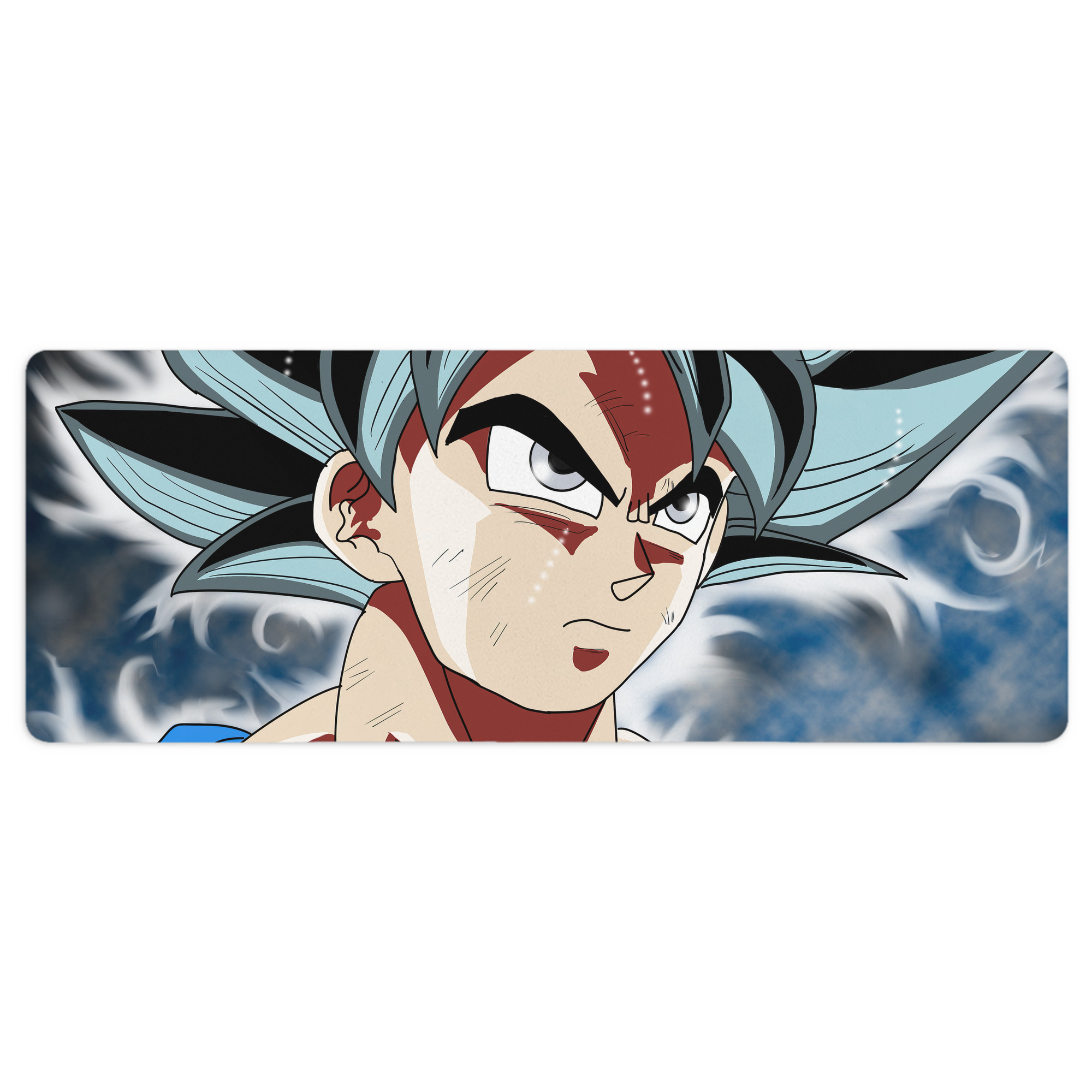 （画像用） ドラゴンボール DRAGON BALL ステッチ加工 大判デスクマット／滑り止めマウスパッド