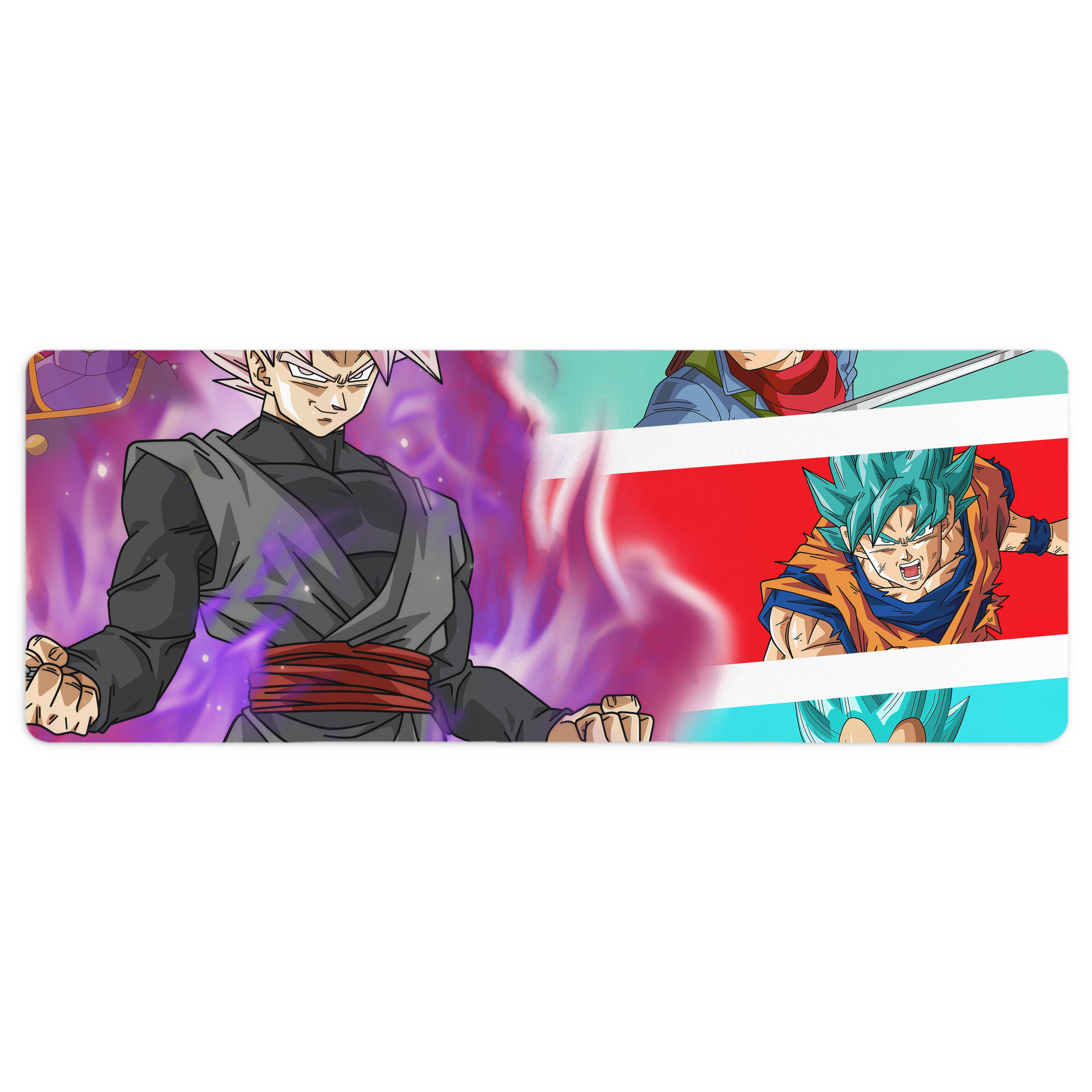 （画像用） ドラゴンボール DRAGON BALL ステッチ加工 大判デスクマット／滑り止めマウスパッド