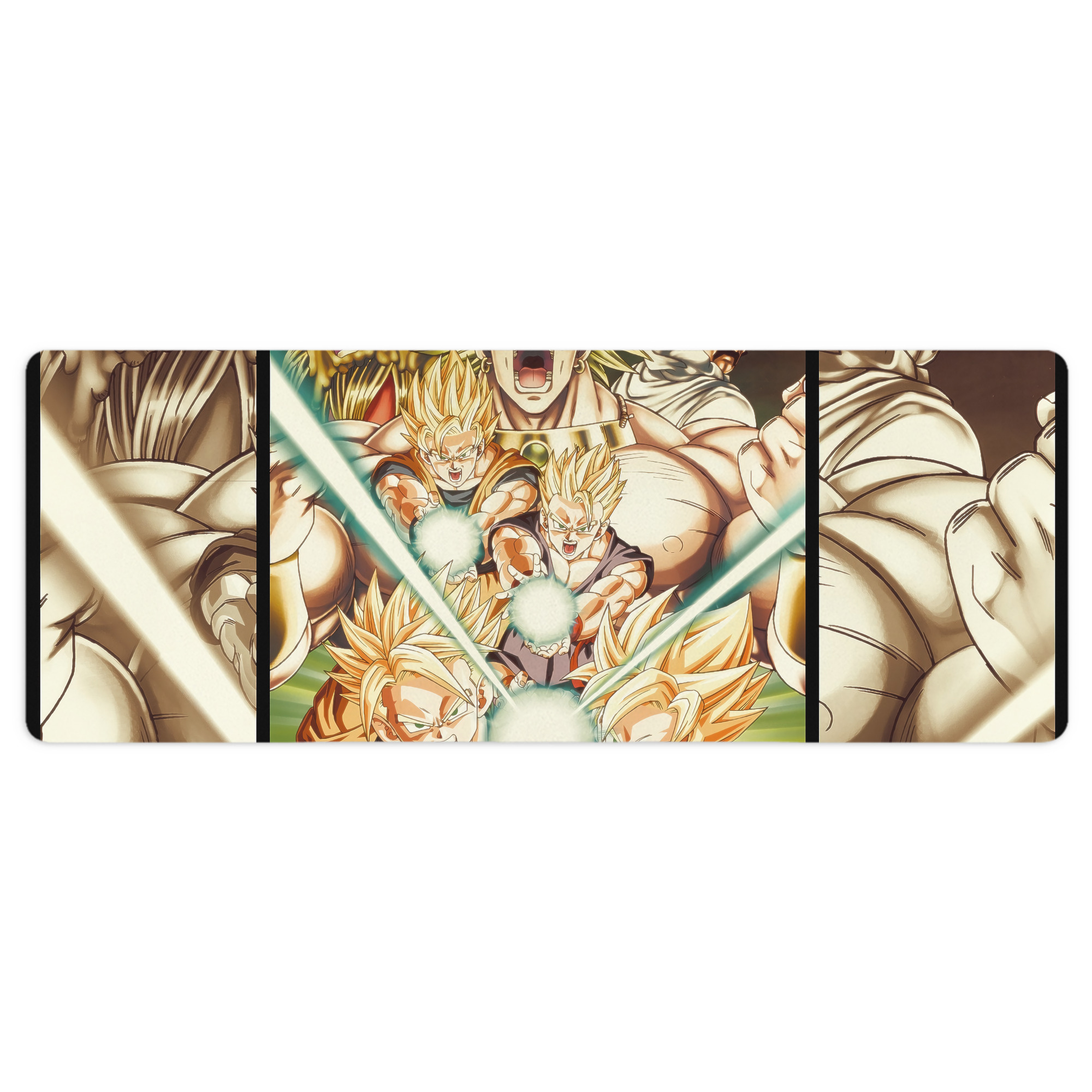 （画像用） ドラゴンボール DRAGON BALL ステッチ加工 大判デスクマット／滑り止めマウスパッド