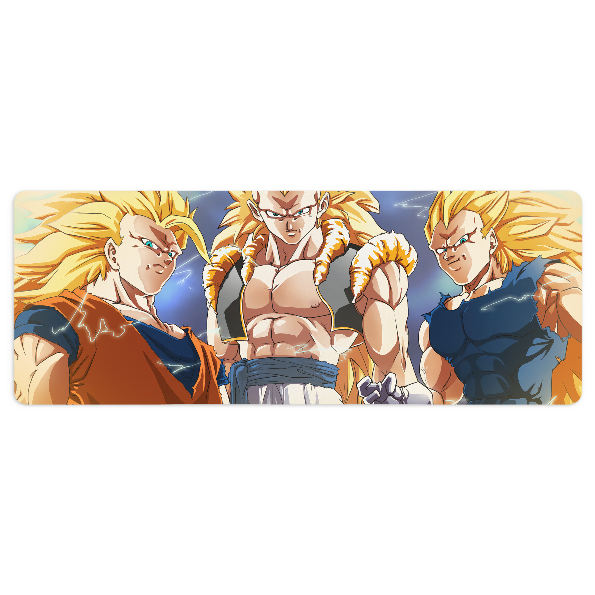 （画像用） ドラゴンボール DRAGON BALL ステッチ加工 大判デスクマット／滑り止めマウスパッド