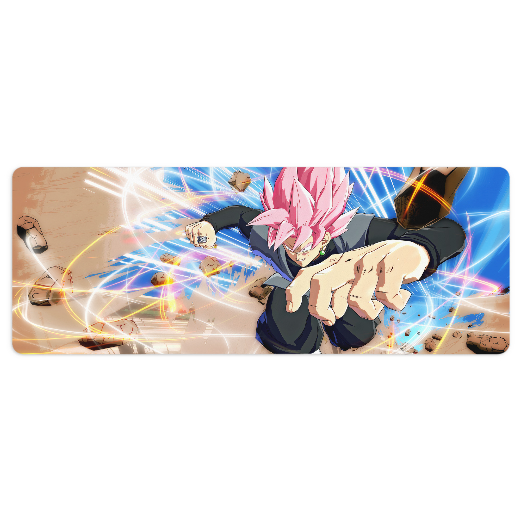 （画像用） ドラゴンボール DRAGON BALL ステッチ加工 大判デスクマット／滑り止めマウスパッド