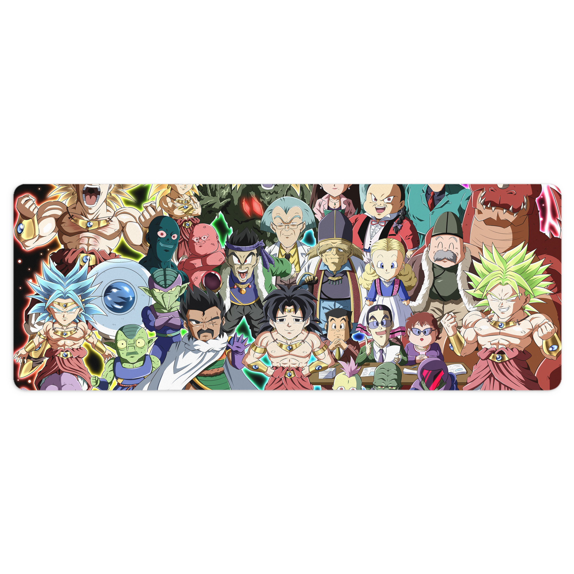 （画像用） ドラゴンボール DRAGON BALL ステッチ加工 大判デスクマット／滑り止めマウスパッド