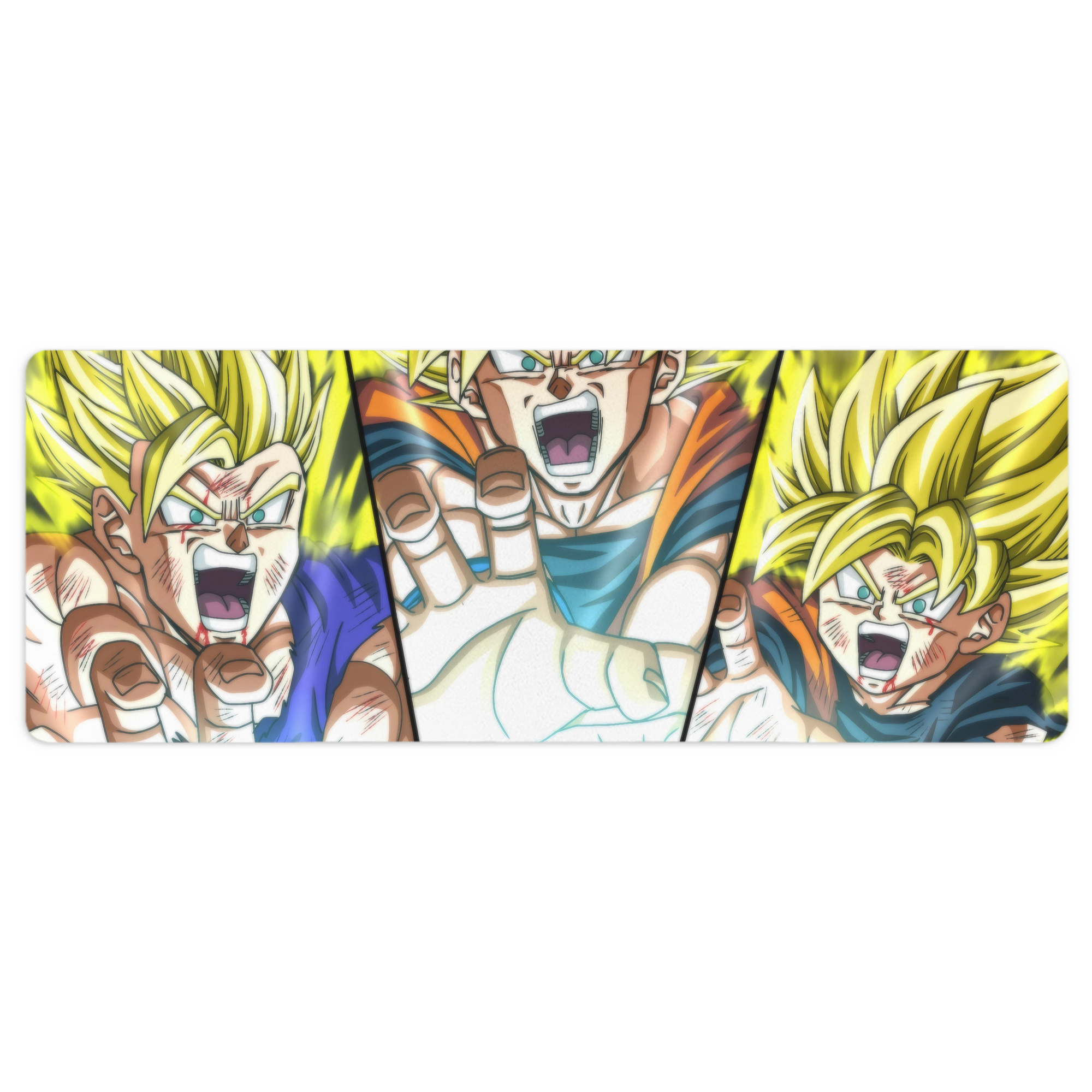 （画像用） ドラゴンボール DRAGON BALL ステッチ加工 大判デスクマット／滑り止めマウスパッド