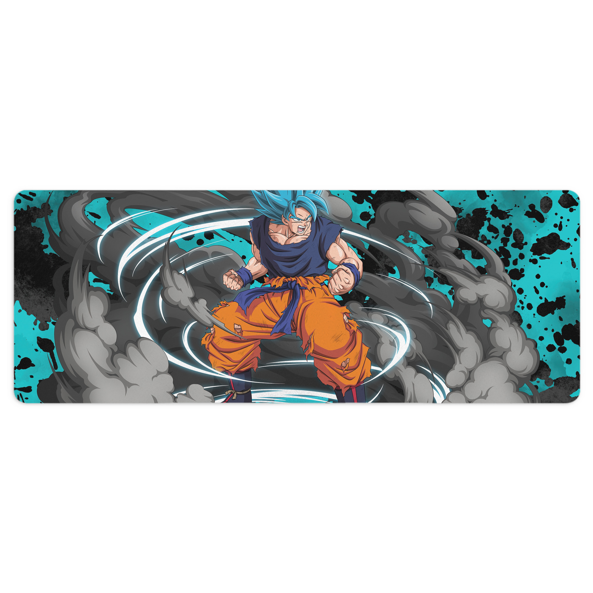 （画像用） ドラゴンボール DRAGON BALL ステッチ加工 大判デスクマット／滑り止めマウスパッド