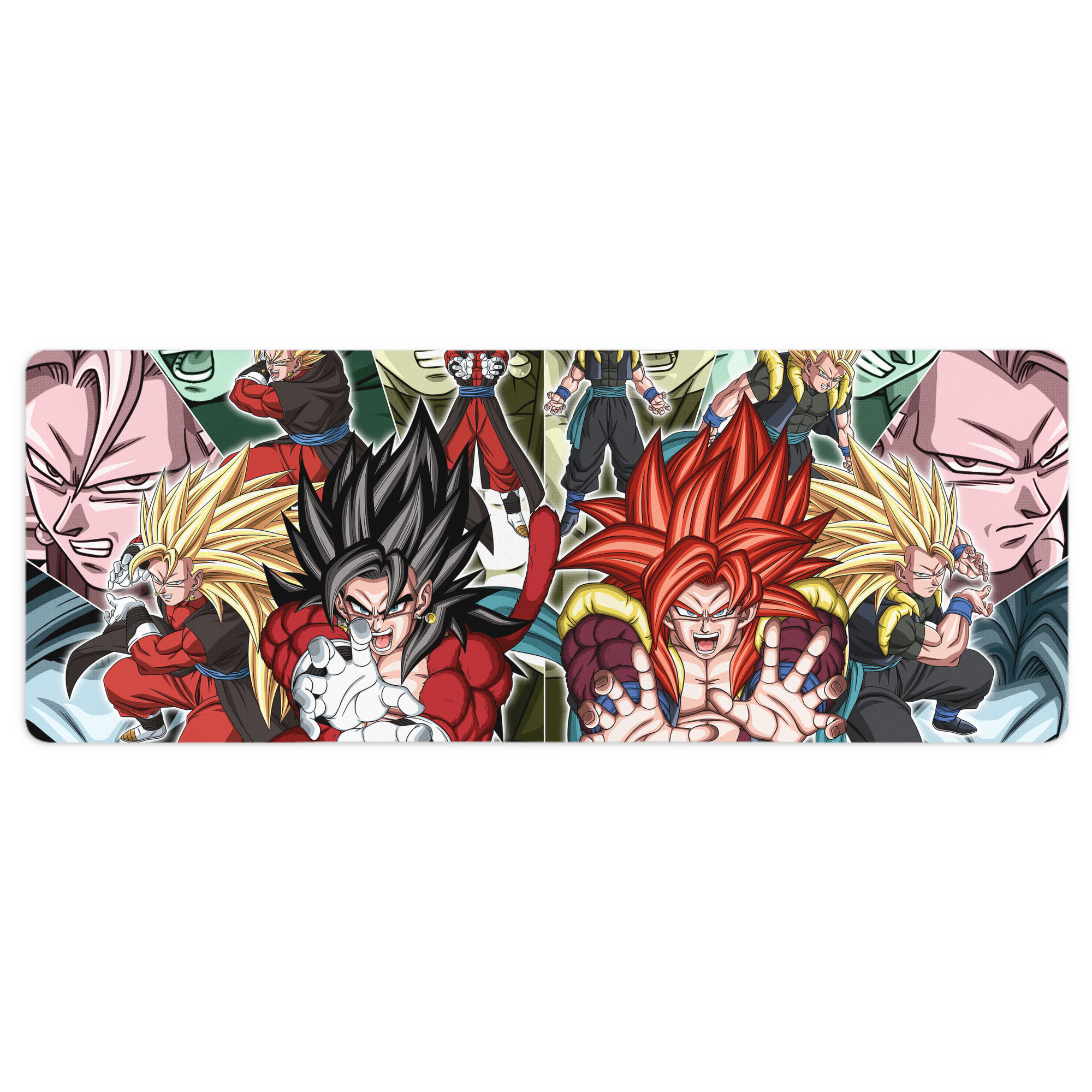 （画像用） ドラゴンボール DRAGON BALL ステッチ加工 大判デスクマット／滑り止めマウスパッド