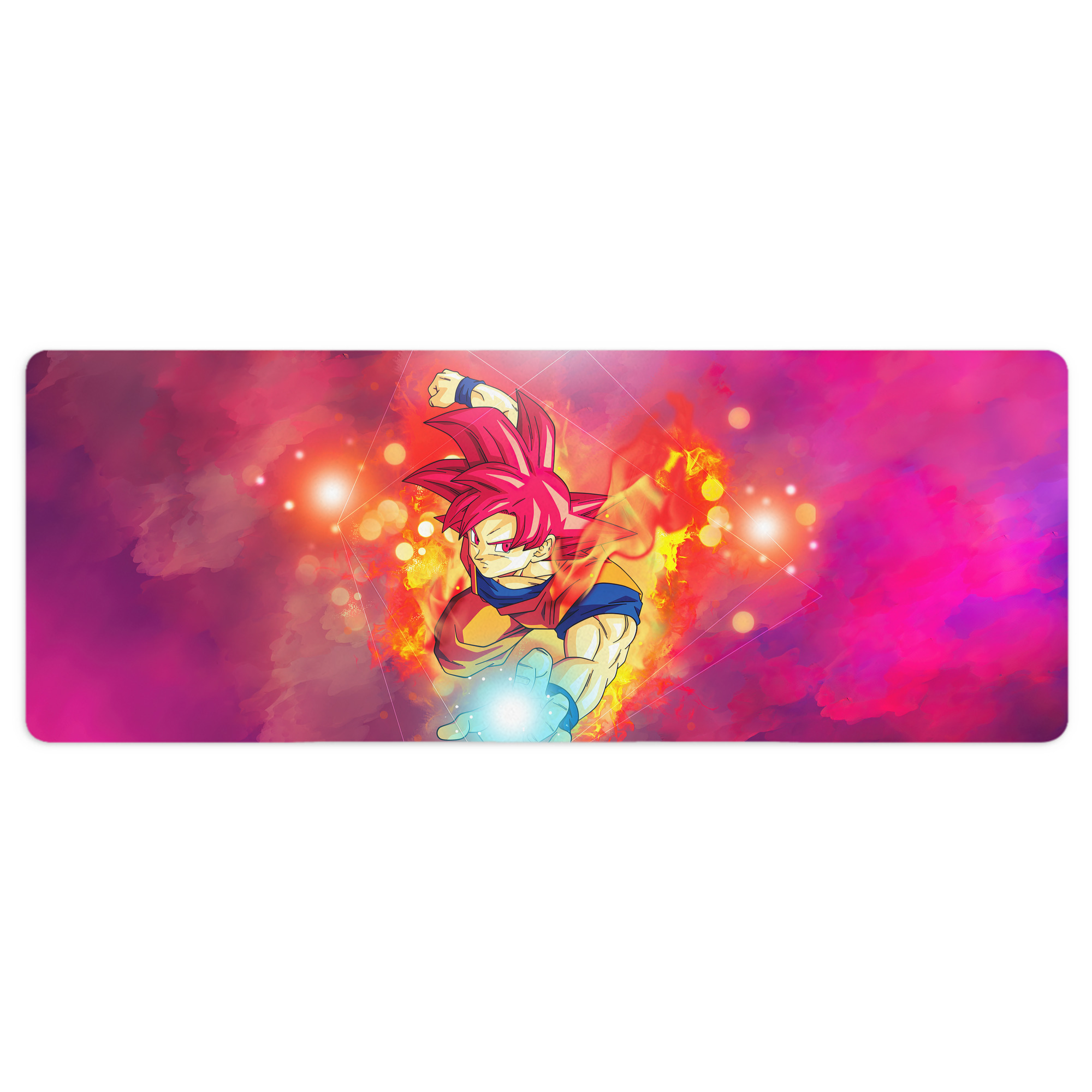 （画像用） ドラゴンボール DRAGON BALL ステッチ加工 大判デスクマット／滑り止めマウスパッド