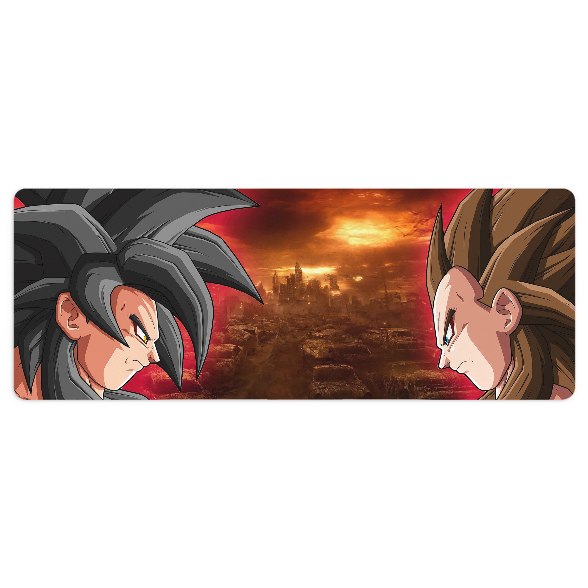 （画像用） ドラゴンボール DRAGON BALL ステッチ加工 大判デスクマット／滑り止めマウスパッド