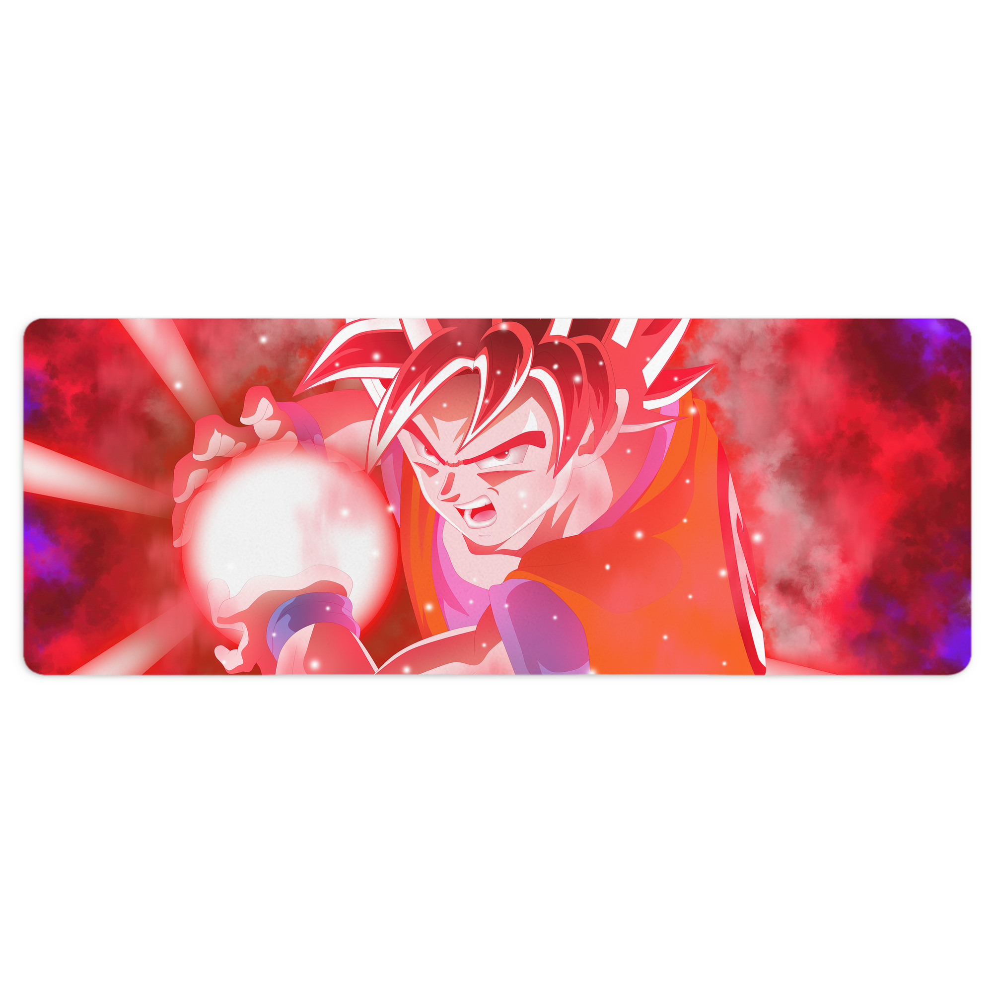 （画像用） ドラゴンボール DRAGON BALL ステッチ加工 大判デスクマット／滑り止めマウスパッド