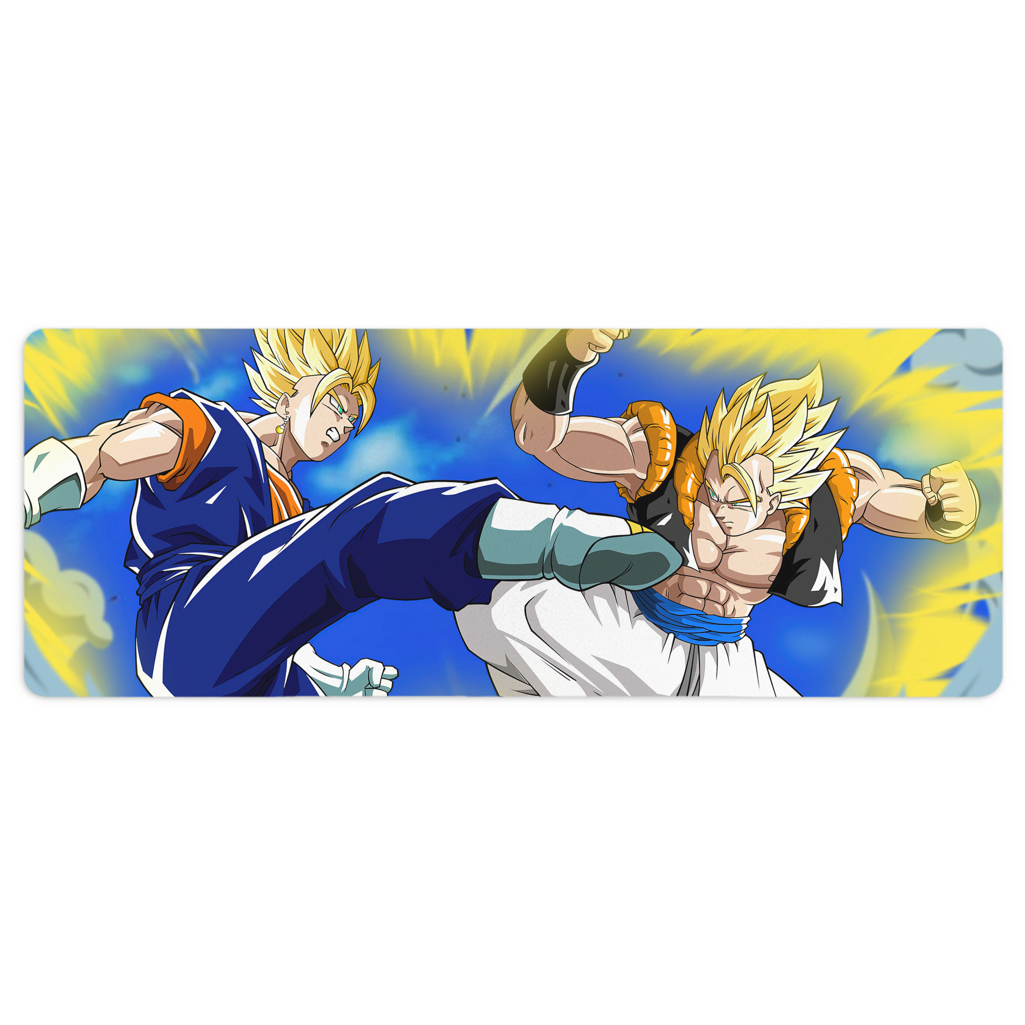（画像用） ドラゴンボール DRAGON BALL ステッチ加工 大判デスクマット／滑り止めマウスパッド