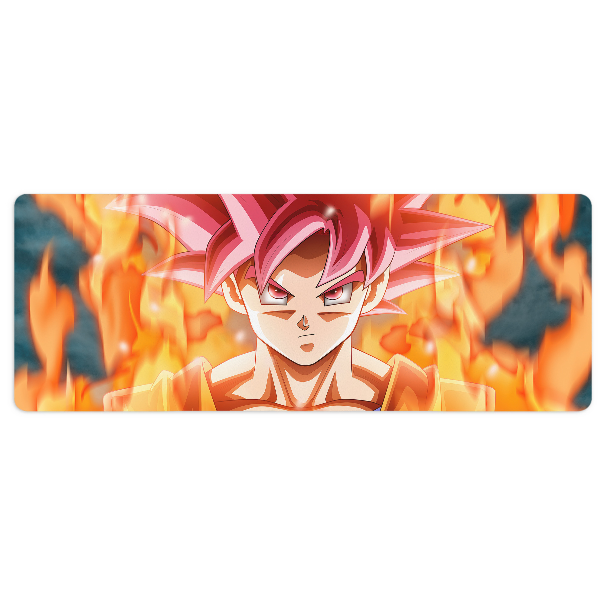 （画像用） ドラゴンボール DRAGON BALL ステッチ加工 大判デスクマット／滑り止めマウスパッド