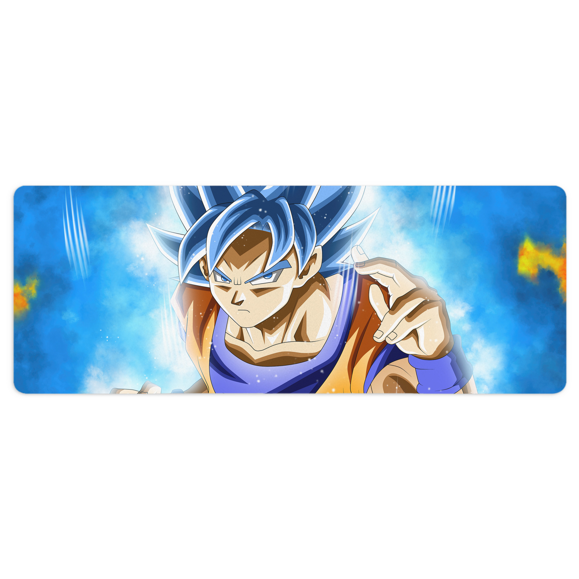 （画像用） ドラゴンボール DRAGON BALL ステッチ加工 大判デスクマット／滑り止めマウスパッド