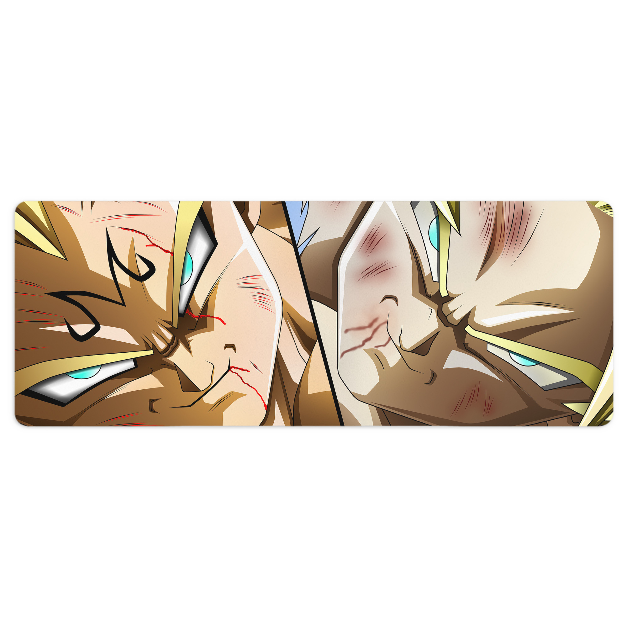 （画像用） ドラゴンボール DRAGON BALL ステッチ加工 大判デスクマット／滑り止めマウスパッド