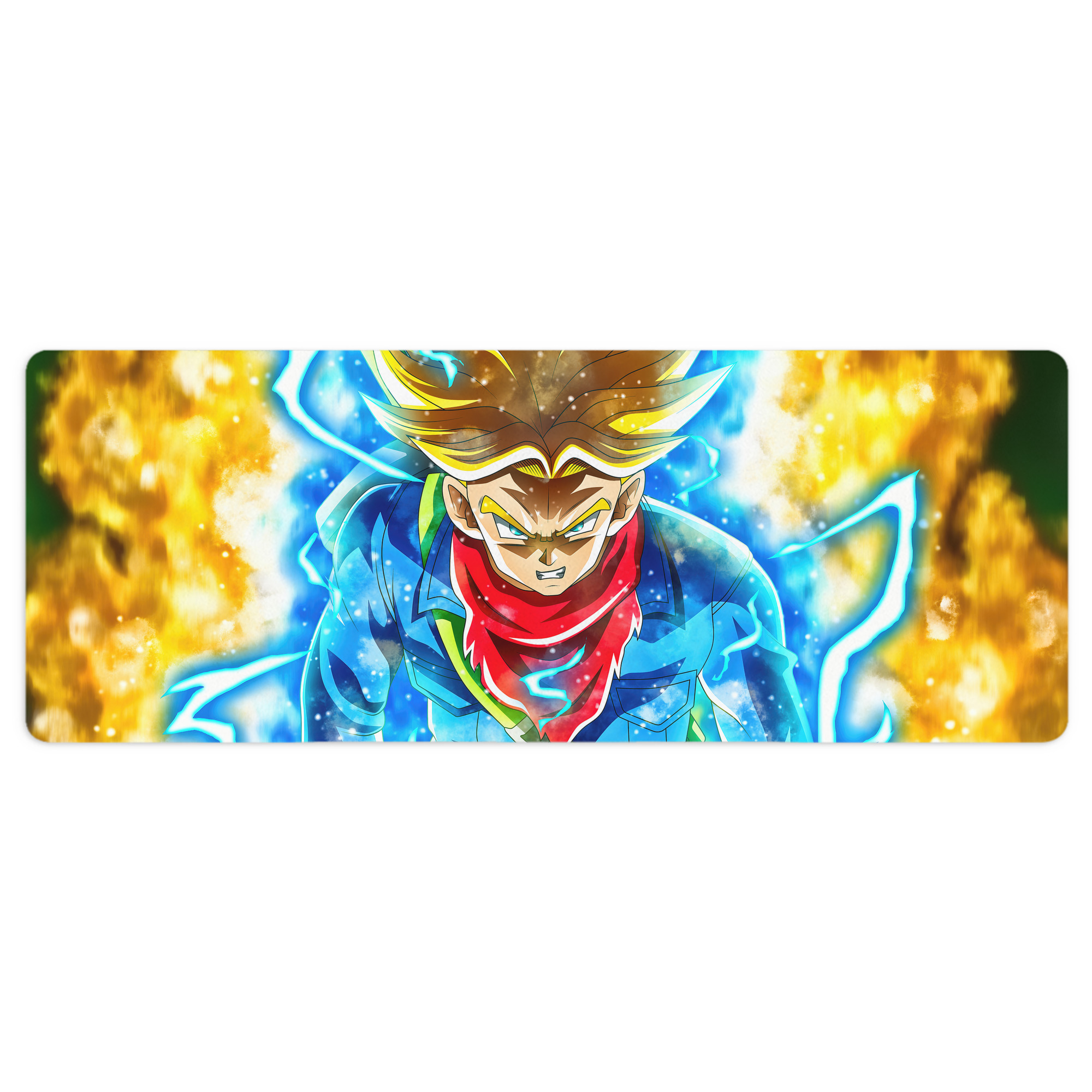 （画像用） ドラゴンボール DRAGON BALL ステッチ加工 大判デスクマット／滑り止めマウスパッド