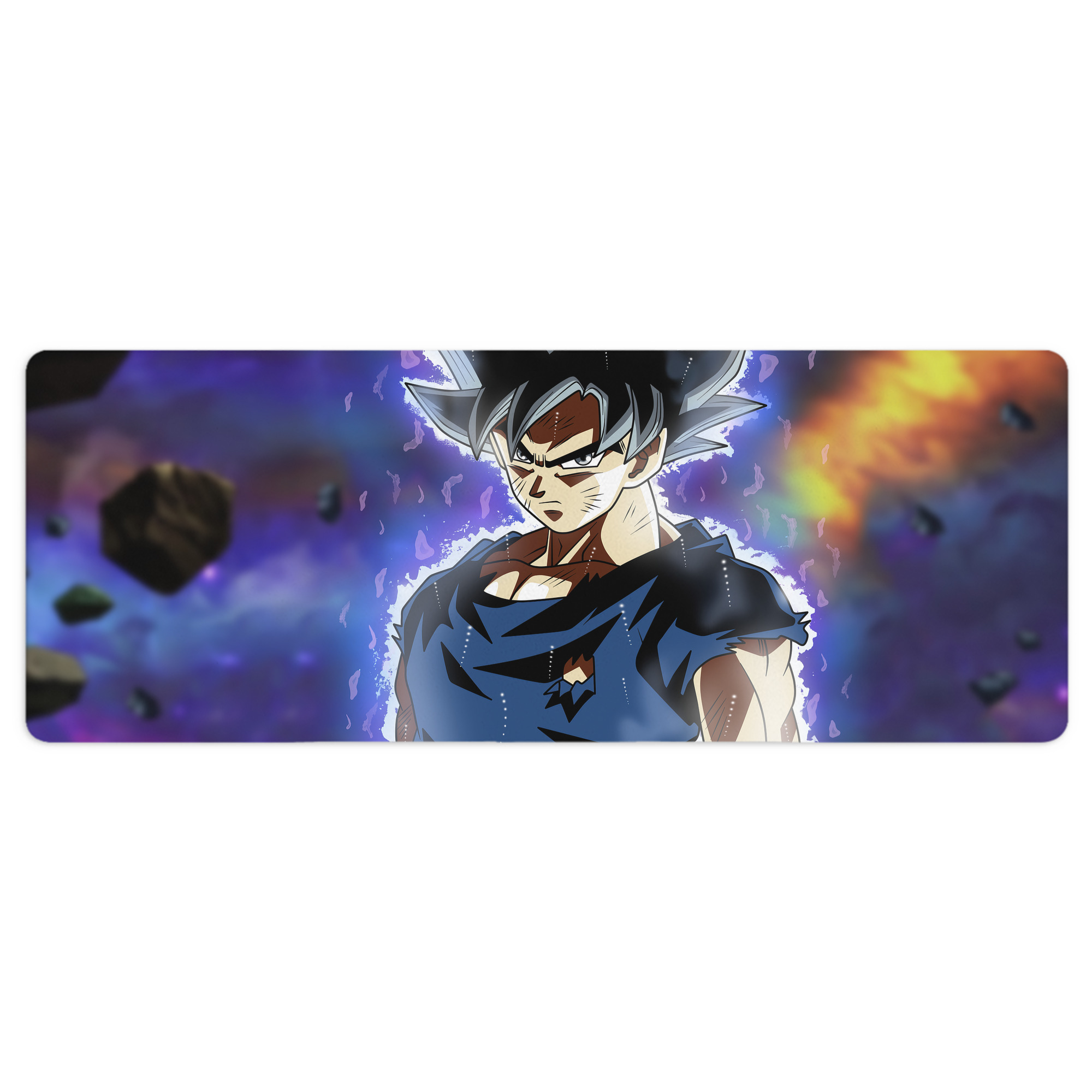 （画像用） ドラゴンボール DRAGON BALL ステッチ加工 大判デスクマット／滑り止めマウスパッド