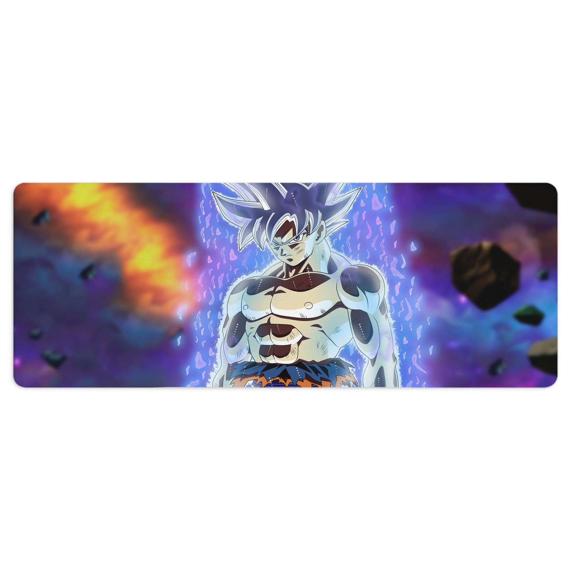 （画像用） ドラゴンボール DRAGON BALL ステッチ加工 大判デスクマット／滑り止めマウスパッド
