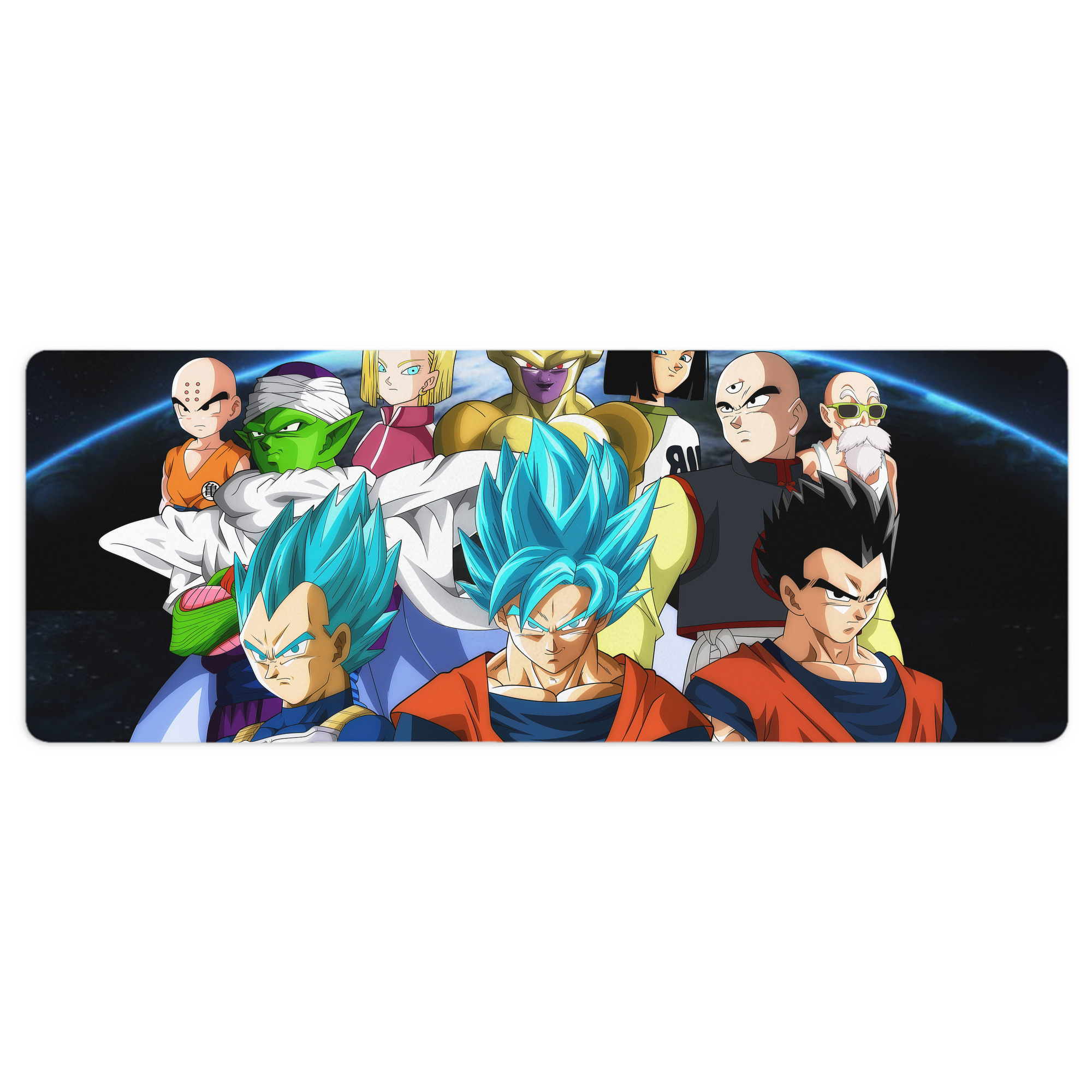 （画像用） ドラゴンボール DRAGON BALL ステッチ加工 大判デスクマット／滑り止めマウスパッド