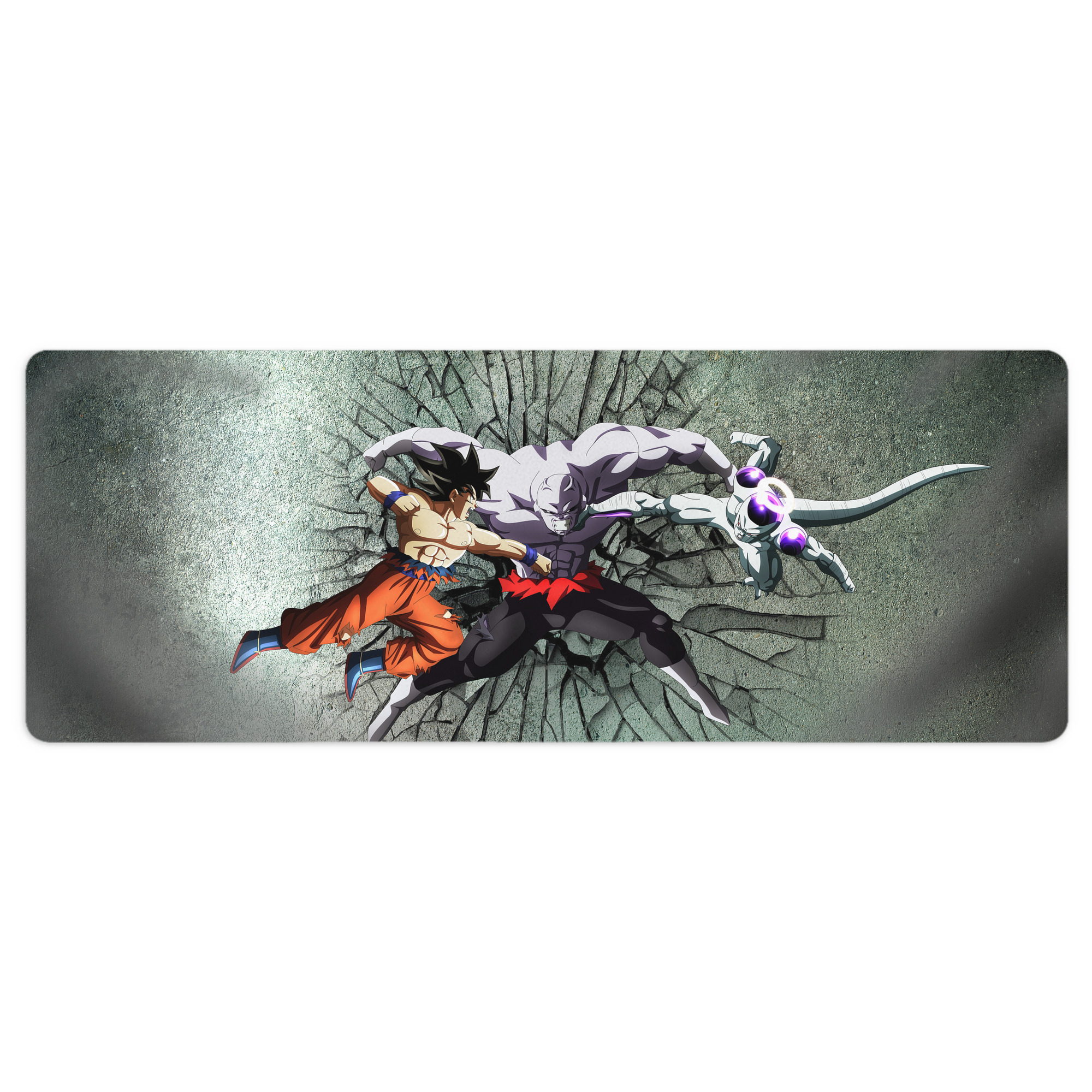 （画像用） ドラゴンボール DRAGON BALL ステッチ加工 大判デスクマット／滑り止めマウスパッド