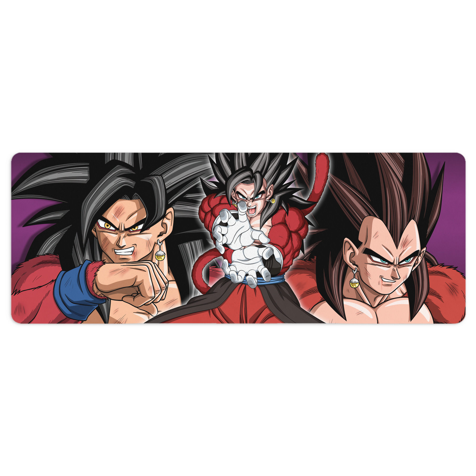 （画像用） ドラゴンボール DRAGON BALL ステッチ加工 大判デスクマット／滑り止めマウスパッド
