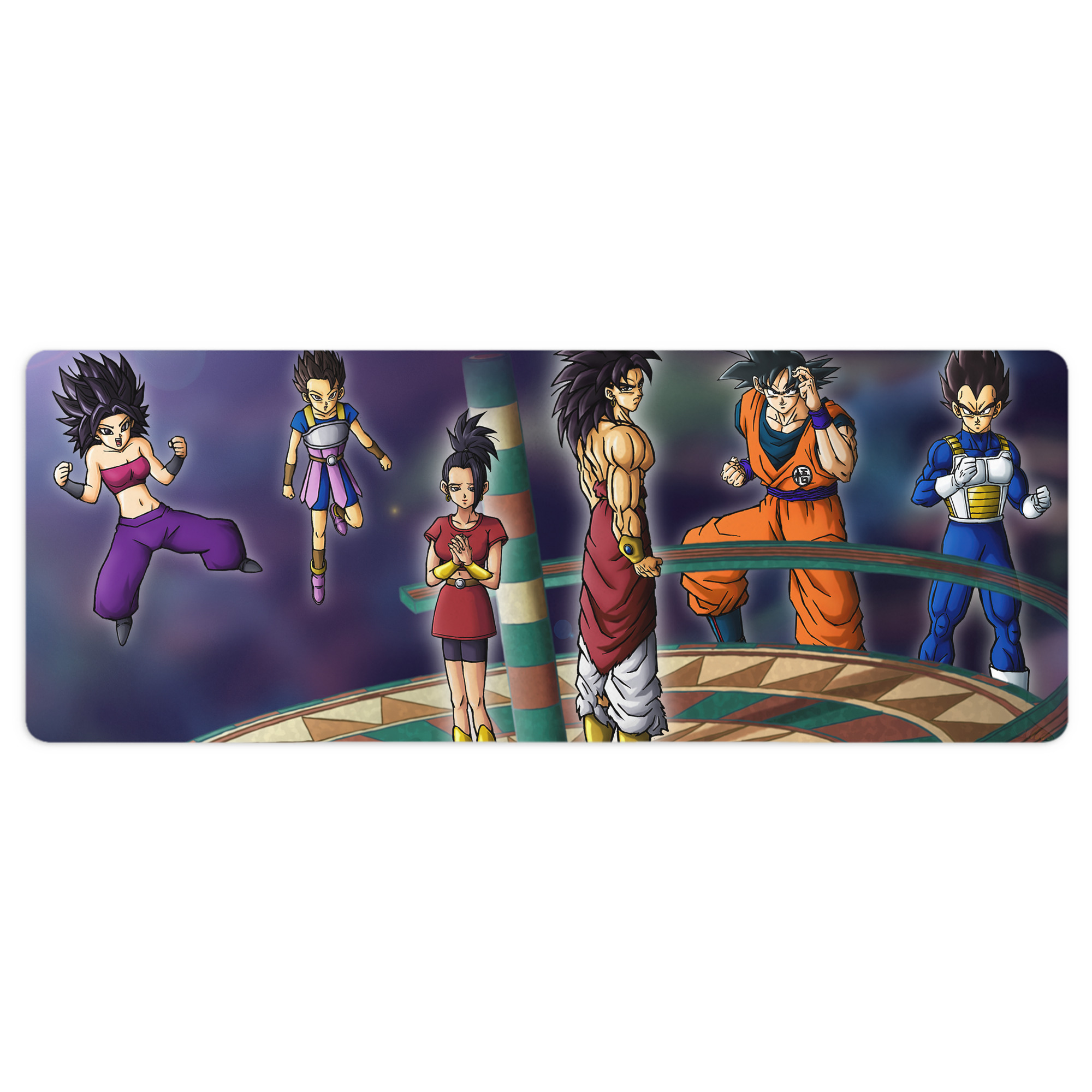 （画像用） ドラゴンボール DRAGON BALL ステッチ加工 大判デスクマット／滑り止めマウスパッド