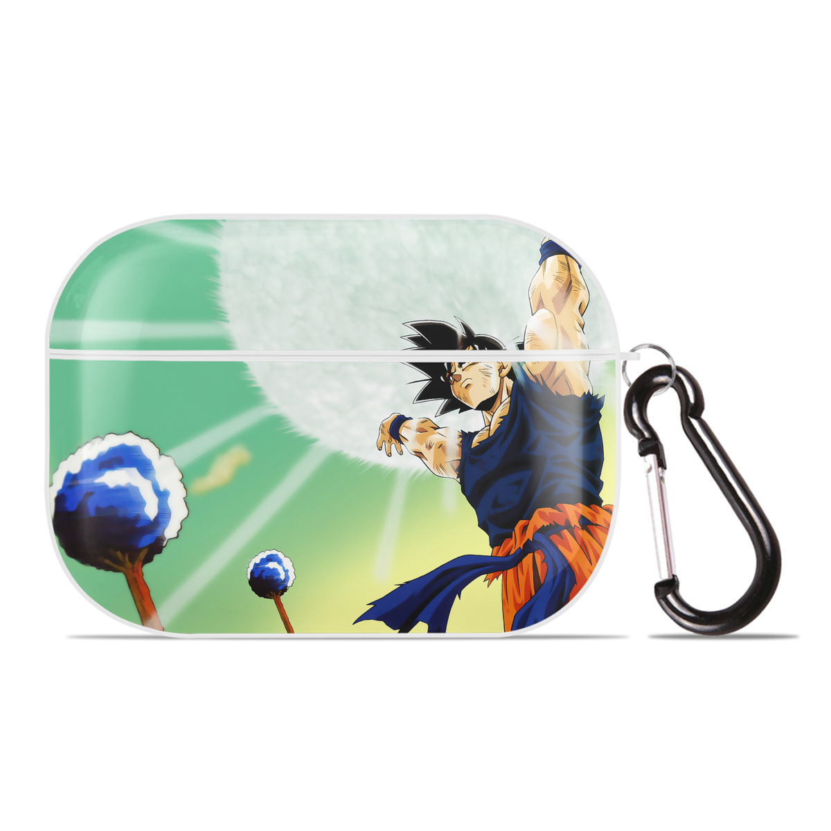 （画像用） ドラゴンボール DRAGON BALL 【AirPods Pro用】ハードシェル保護ケース 耐衝撃・防指紋・カラビナ付き商品仕様