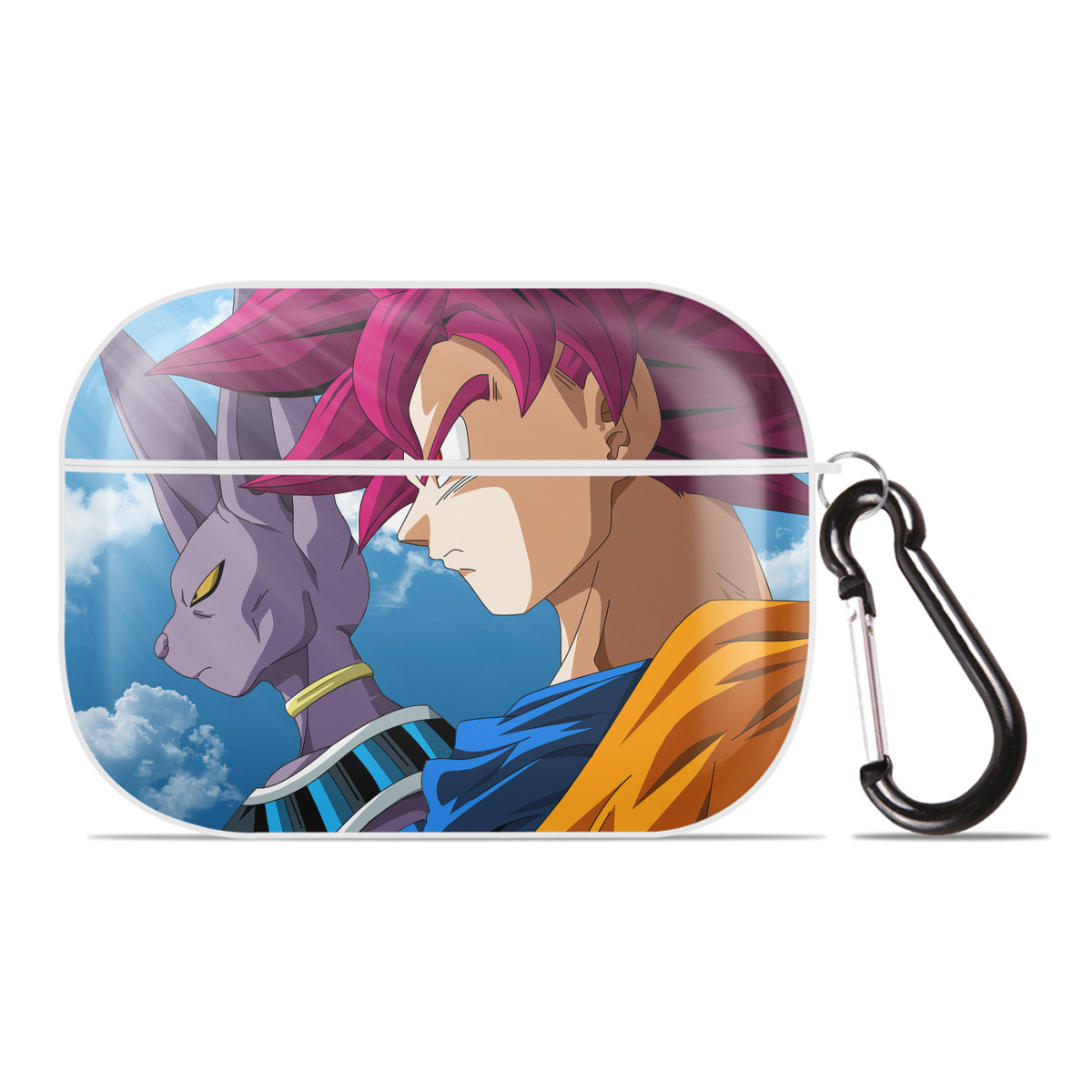 （画像用） ドラゴンボール DRAGON BALL 【AirPods Pro用】ハードシェル保護ケース 耐衝撃・防指紋・カラビナ付き商品仕様