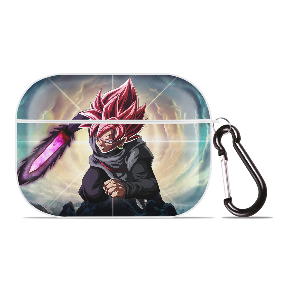 （画像用） ドラゴンボール DRAGON BALL 【AirPods Pro用】ハードシェル保護ケース 耐衝撃・防指紋・カラビナ付き商品仕様
