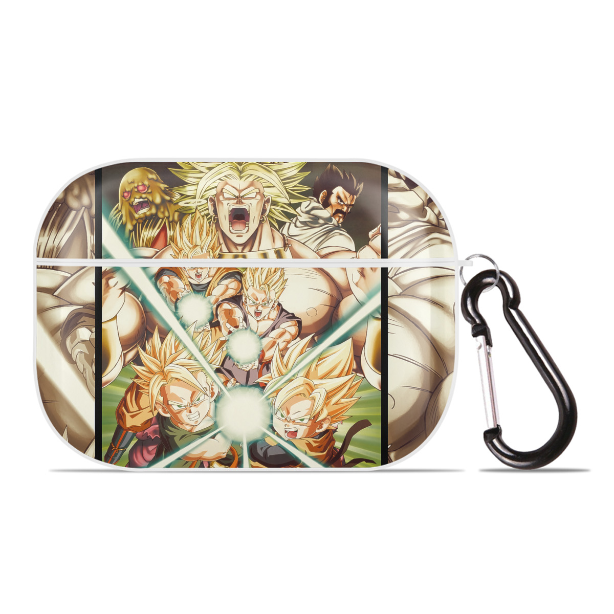（画像用） ドラゴンボール DRAGON BALL 【AirPods Pro用】ハードシェル保護ケース 耐衝撃・防指紋・カラビナ付き商品仕様