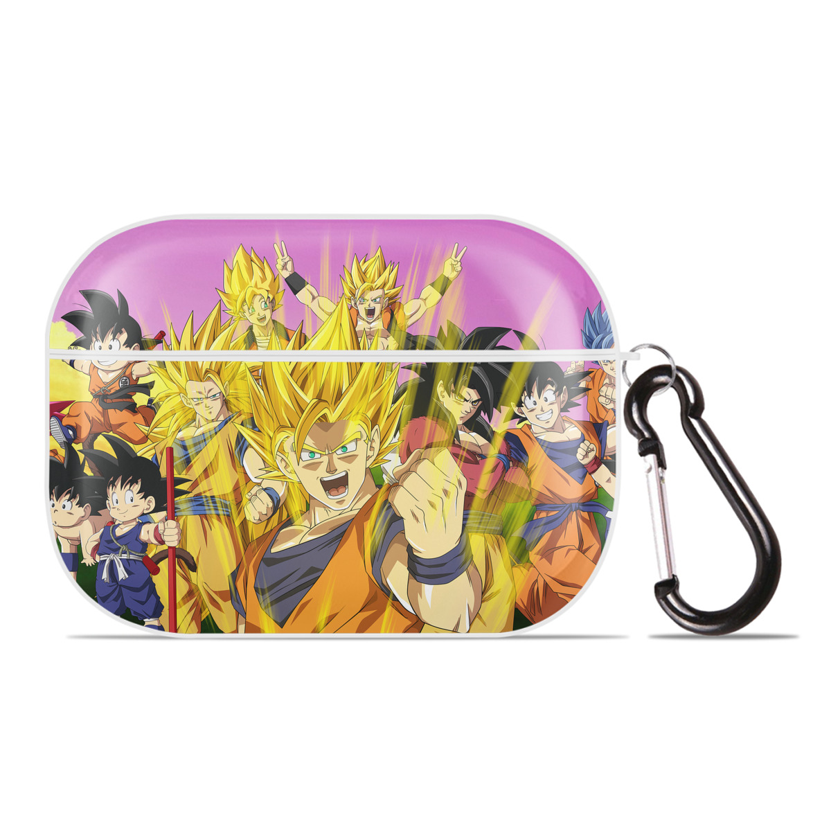（画像用） ドラゴンボール DRAGON BALL 【AirPods Pro用】ハードシェル保護ケース 耐衝撃・防指紋・カラビナ付き商品仕様