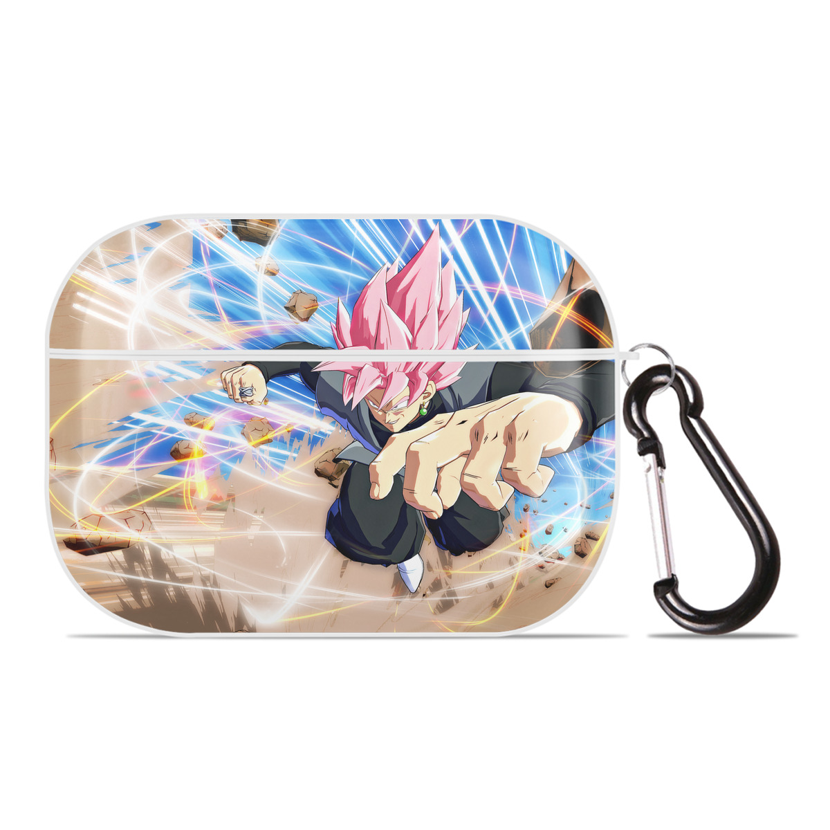 （画像用） ドラゴンボール DRAGON BALL 【AirPods Pro用】ハードシェル保護ケース 耐衝撃・防指紋・カラビナ付き商品仕様