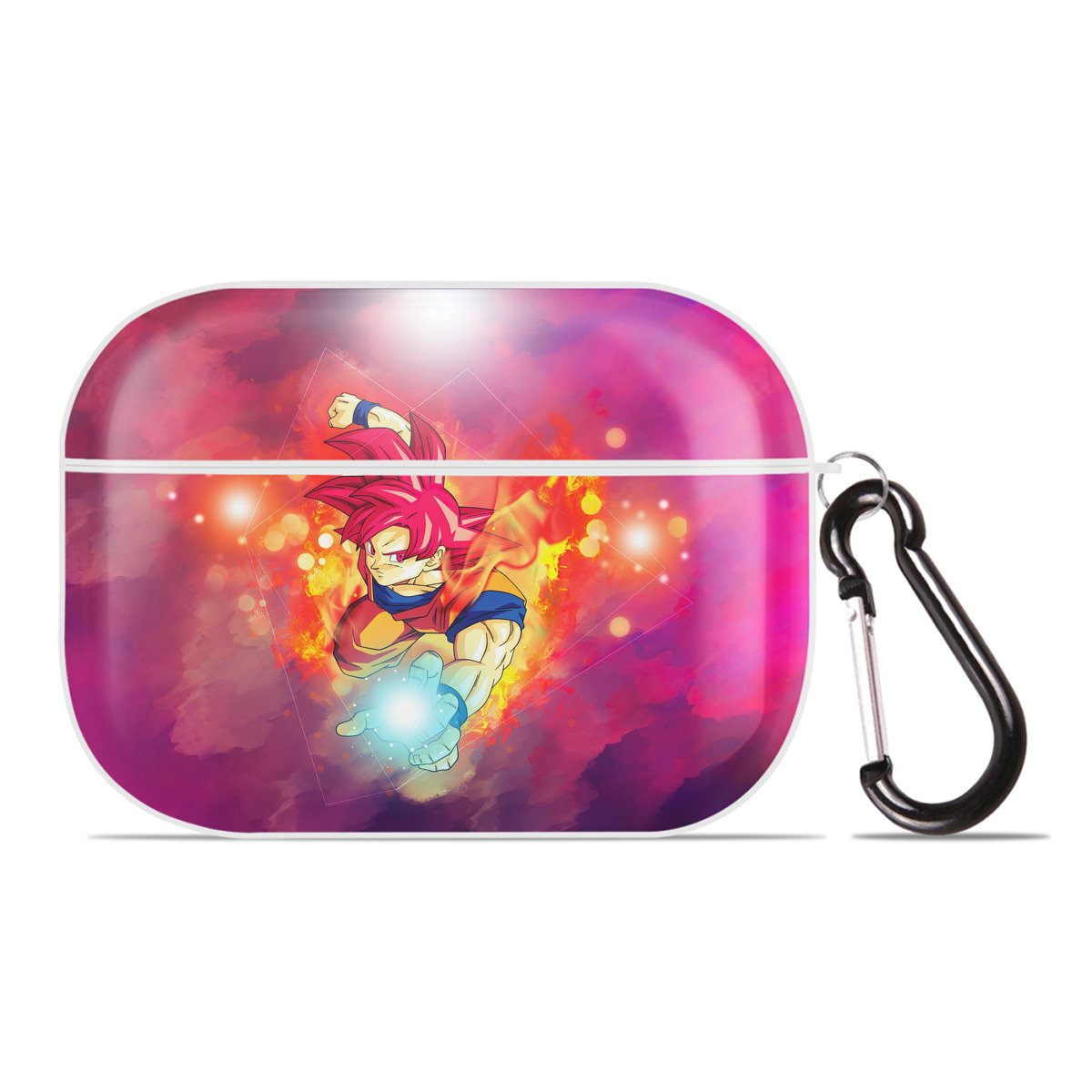 （画像用） ドラゴンボール DRAGON BALL 【AirPods Pro用】ハードシェル保護ケース 耐衝撃・防指紋・カラビナ付き商品仕様