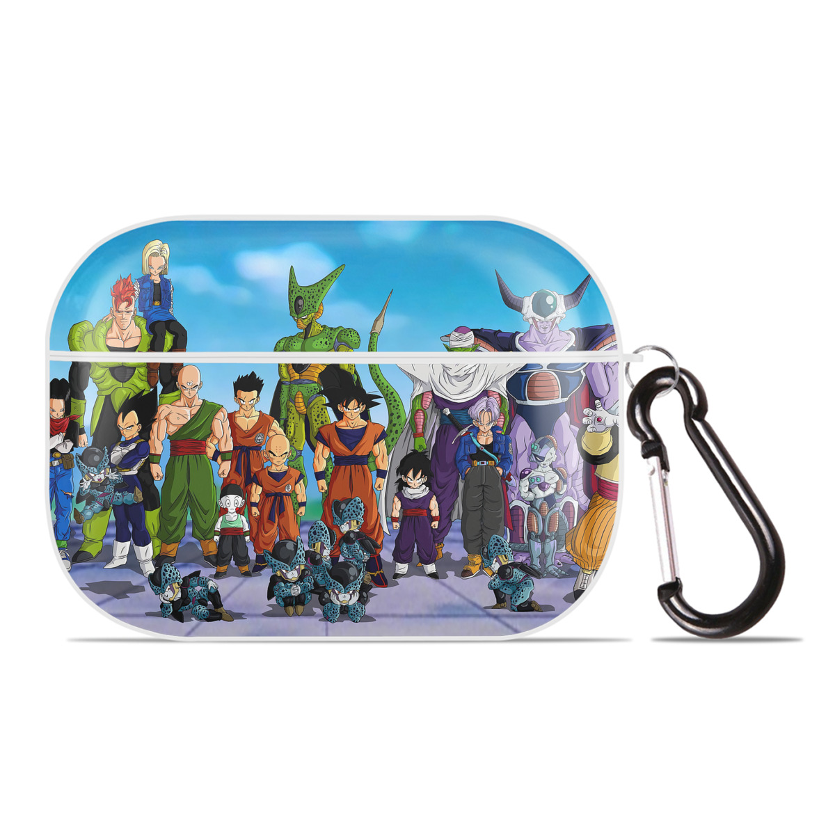 （画像用） ドラゴンボール DRAGON BALL 【AirPods Pro用】ハードシェル保護ケース 耐衝撃・防指紋・カラビナ付き商品仕様