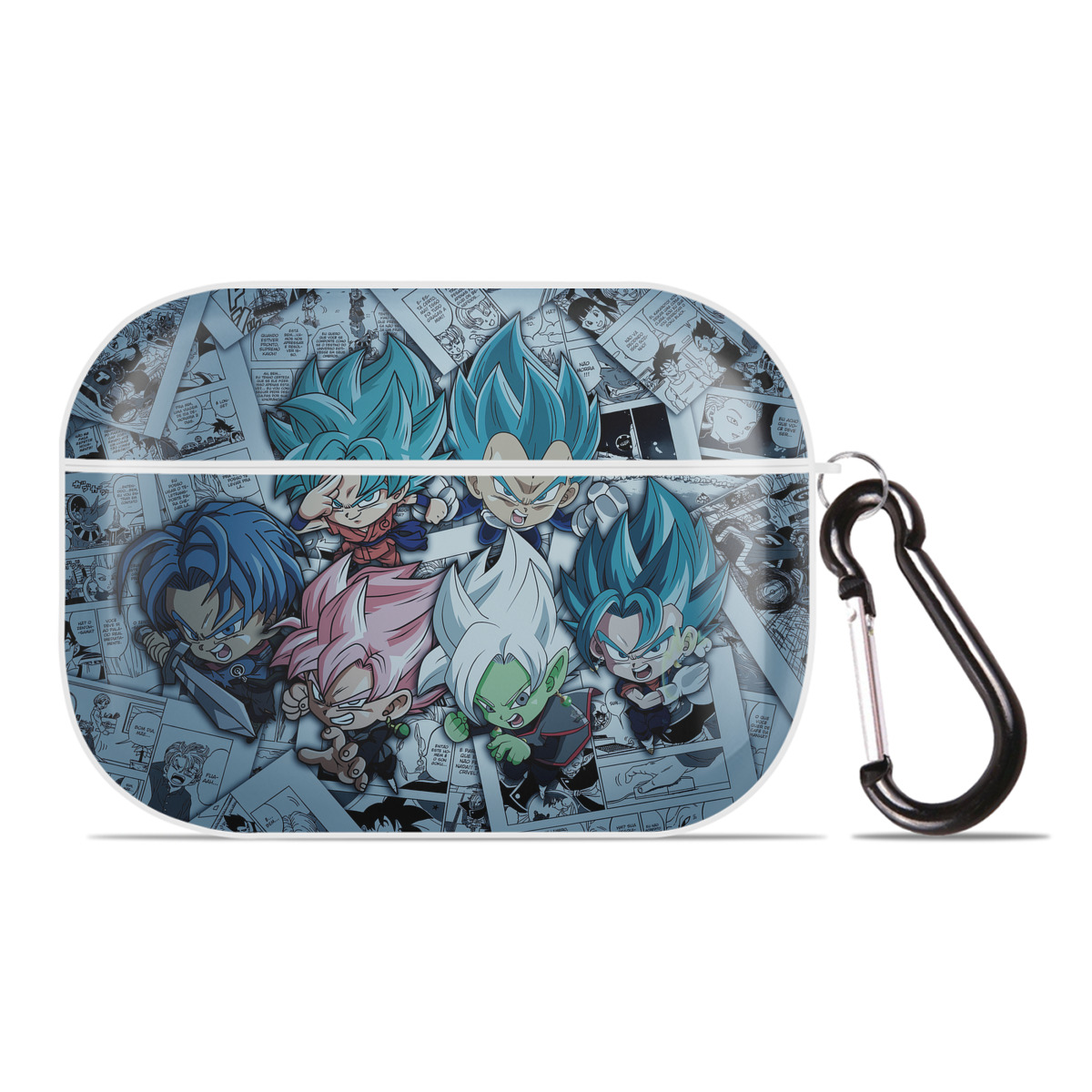 （画像用） ドラゴンボール DRAGON BALL 【AirPods Pro用】ハードシェル保護ケース 耐衝撃・防指紋・カラビナ付き商品仕様