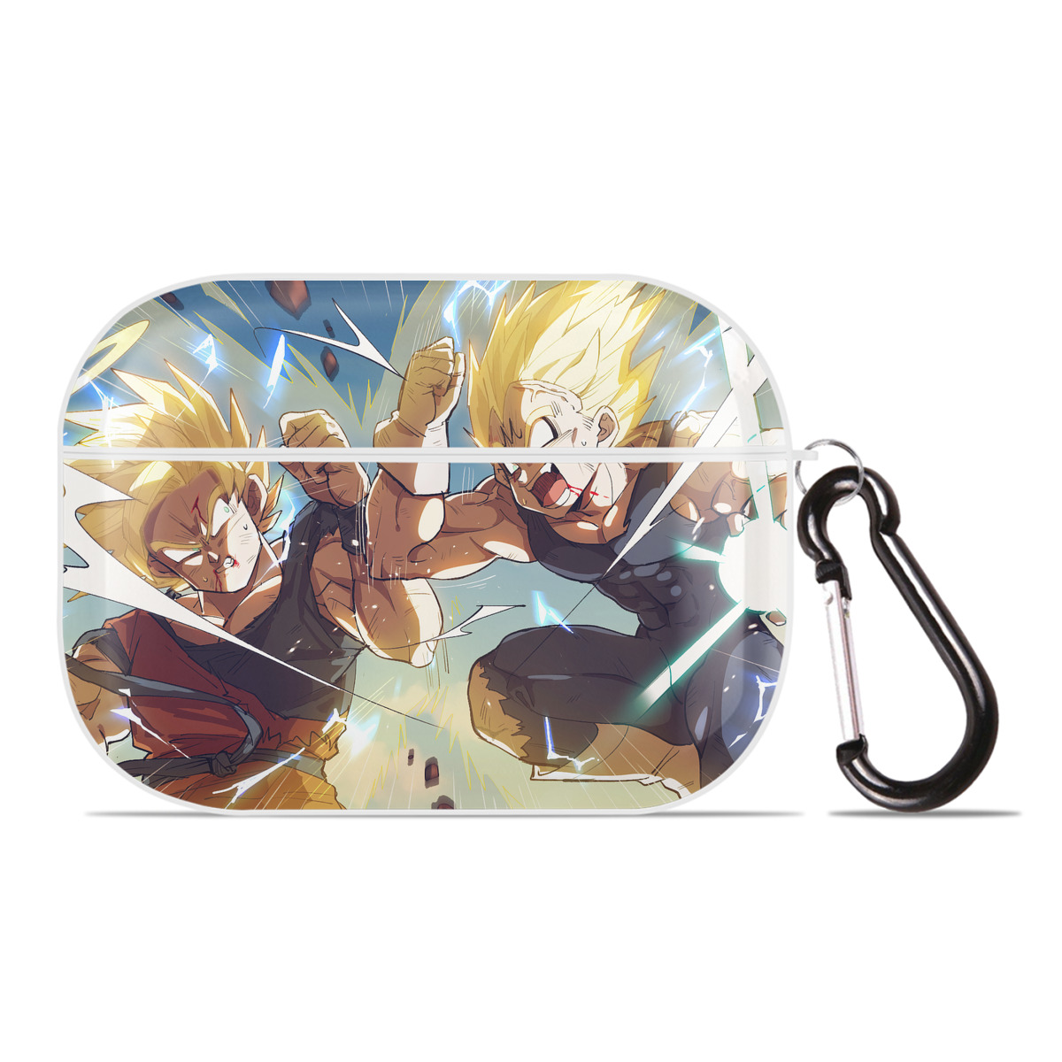 （画像用） ドラゴンボール DRAGON BALL 【AirPods Pro用】ハードシェル保護ケース 耐衝撃・防指紋・カラビナ付き商品仕様