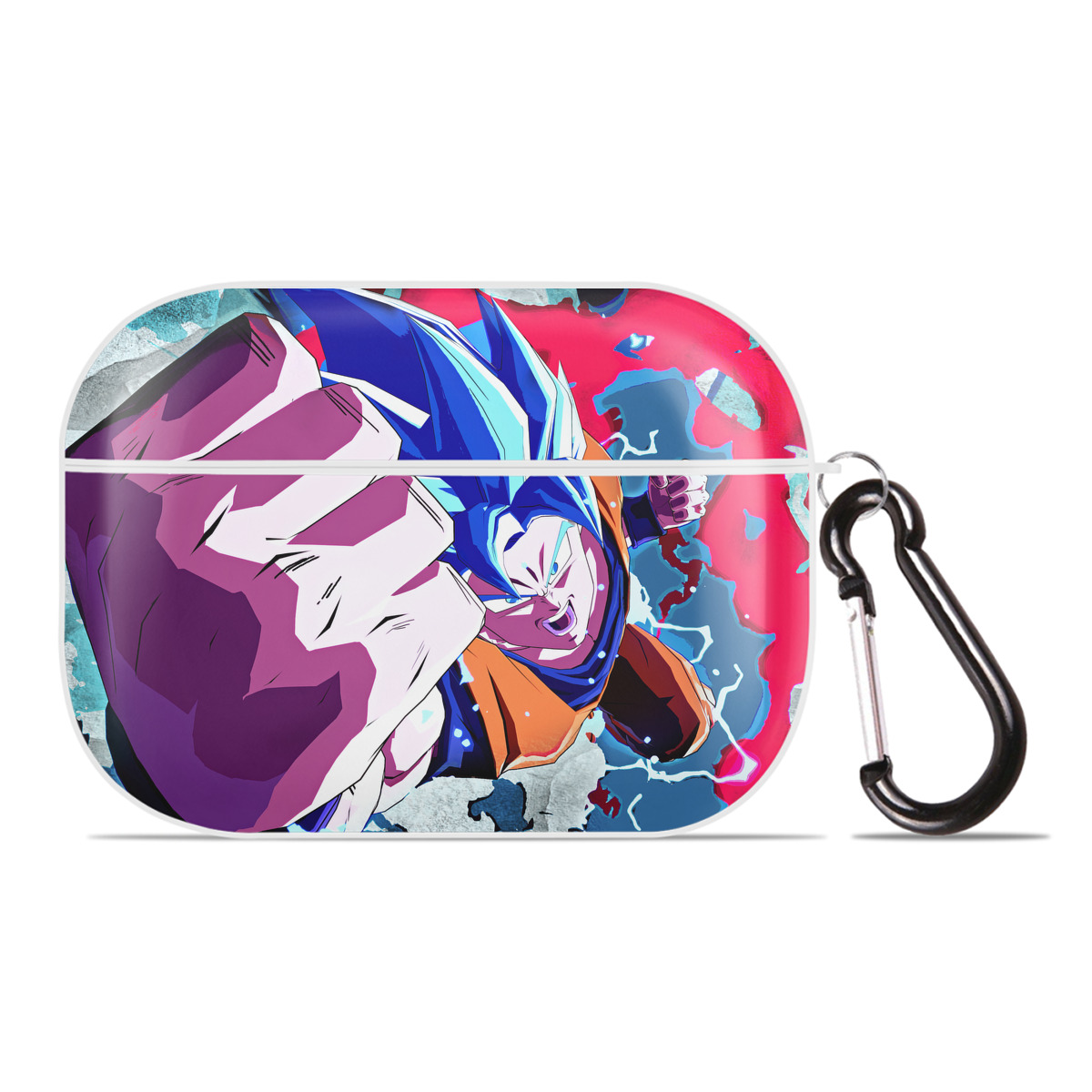 （画像用） ドラゴンボール DRAGON BALL 【AirPods Pro用】ハードシェル保護ケース 耐衝撃・防指紋・カラビナ付き商品仕様