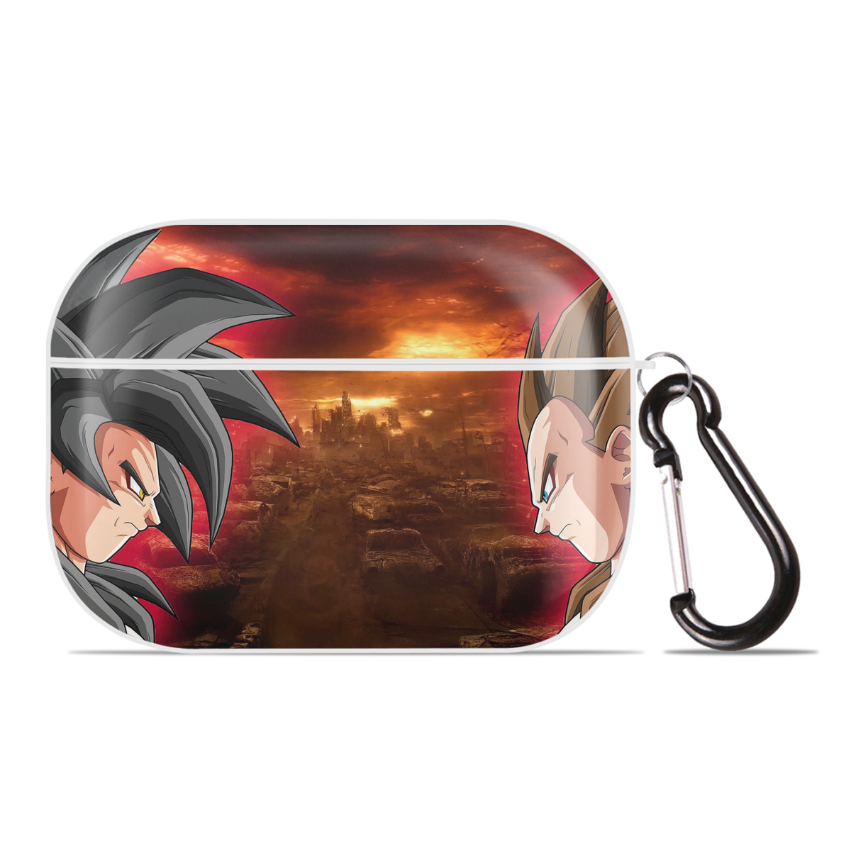 （画像用） ドラゴンボール DRAGON BALL 【AirPods Pro用】ハードシェル保護ケース 耐衝撃・防指紋・カラビナ付き商品仕様