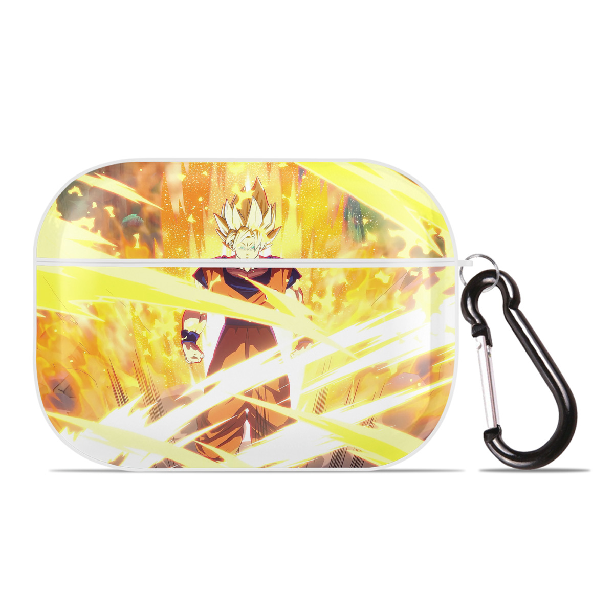 （画像用） ドラゴンボール DRAGON BALL 【AirPods Pro用】ハードシェル保護ケース 耐衝撃・防指紋・カラビナ付き商品仕様