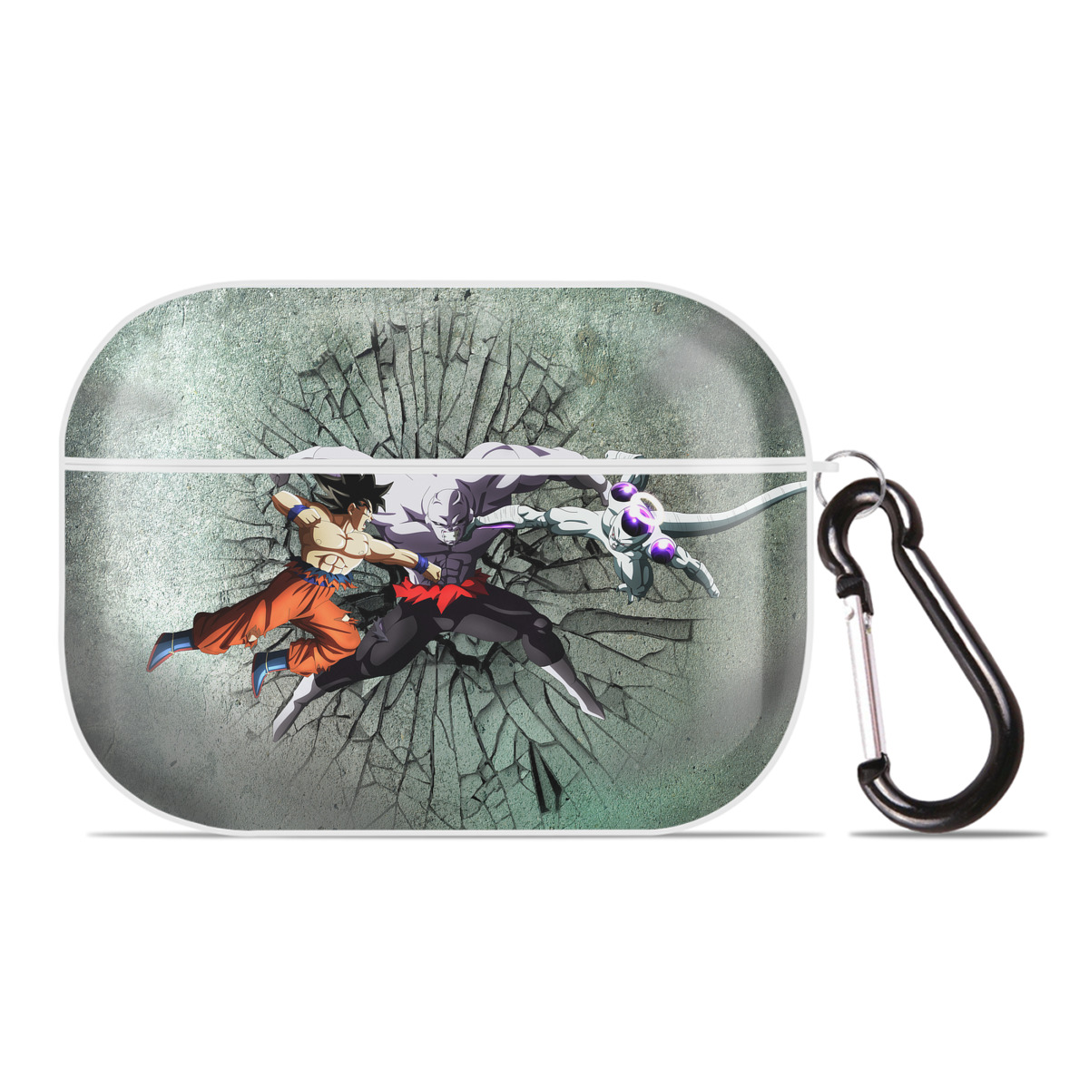 （画像用） ドラゴンボール DRAGON BALL 【AirPods Pro用】ハードシェル保護ケース 耐衝撃・防指紋・カラビナ付き商品仕様