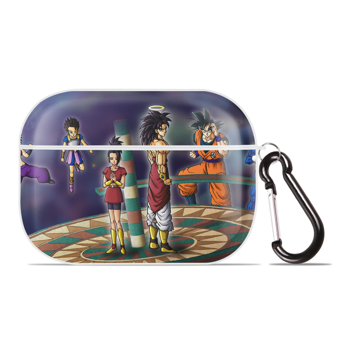 （画像用） ドラゴンボール DRAGON BALL 【AirPods Pro用】ハードシェル保護ケース 耐衝撃・防指紋・カラビナ付き商品仕様