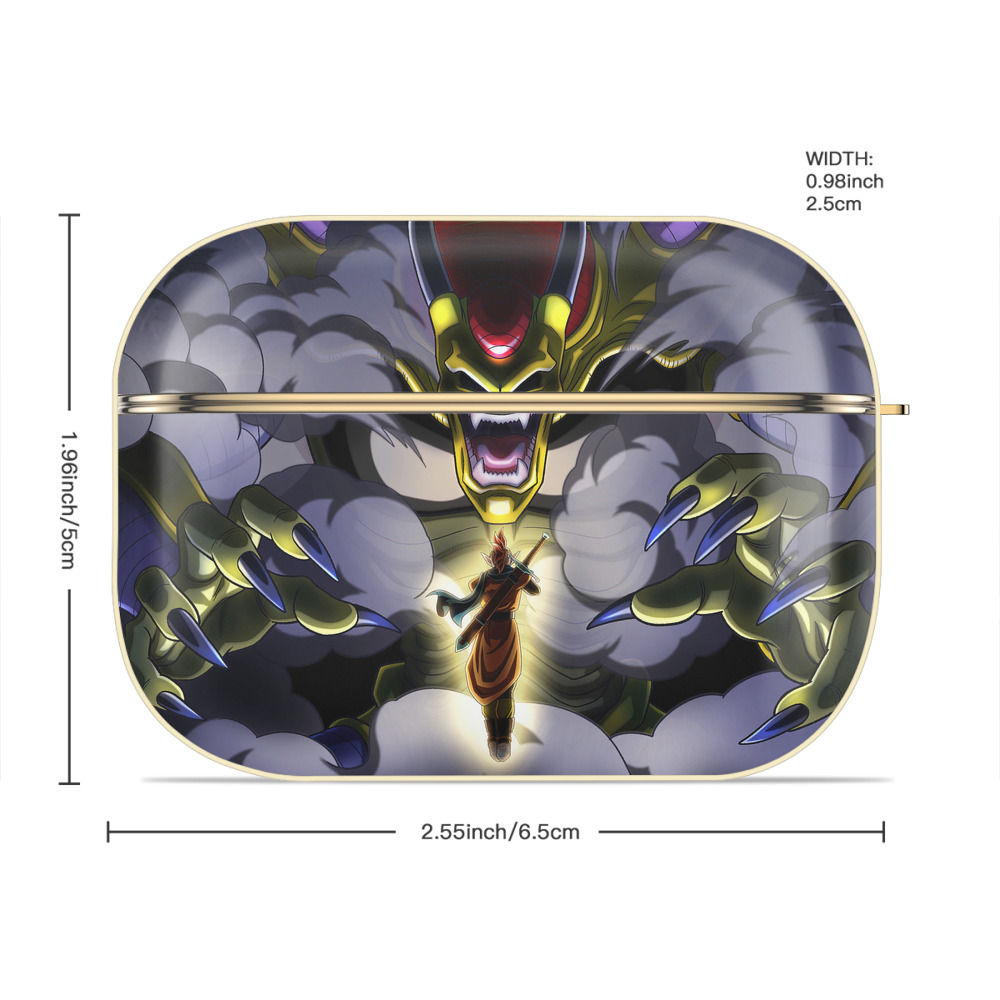 ドラゴンボール DRAGON BALL 【AirPods Pro用】ハードシェル保護ケース｜耐衝撃・防指紋・カラビナ付き商品仕様