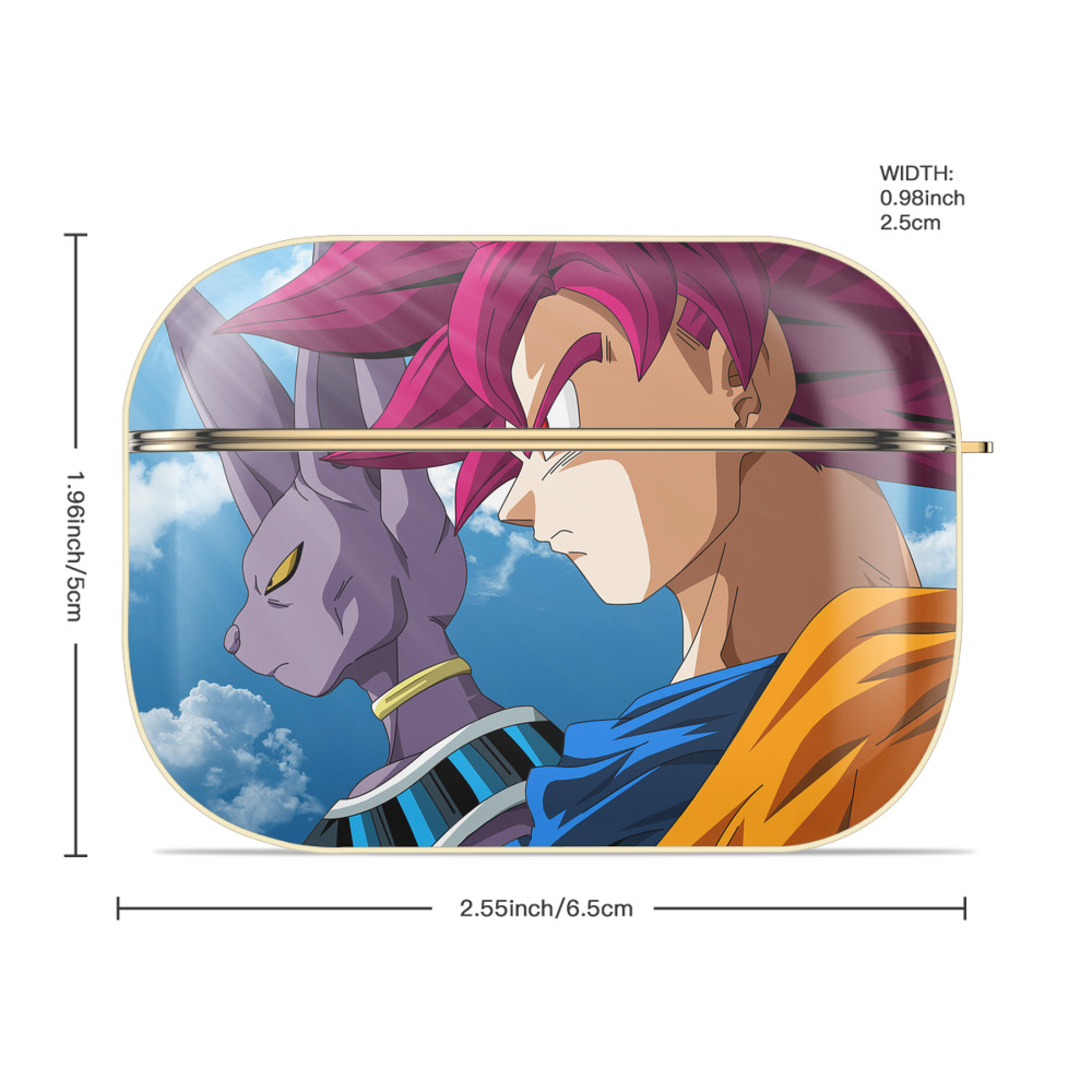 ドラゴンボール DRAGON BALL 【AirPods Pro用】ハードシェル保護ケース｜耐衝撃・防指紋・カラビナ付き商品仕様