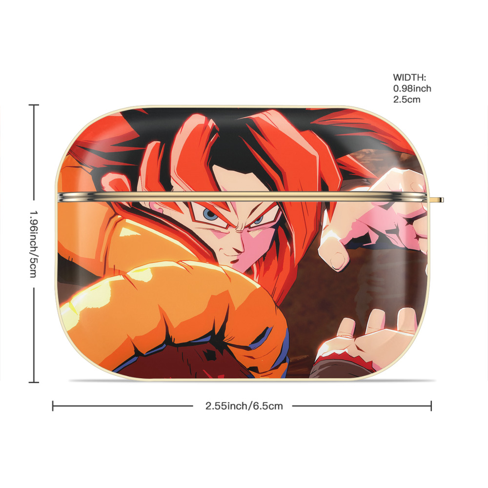 ドラゴンボール DRAGON BALL 【AirPods Pro用】ハードシェル保護ケース｜耐衝撃・防指紋・カラビナ付き商品仕様
