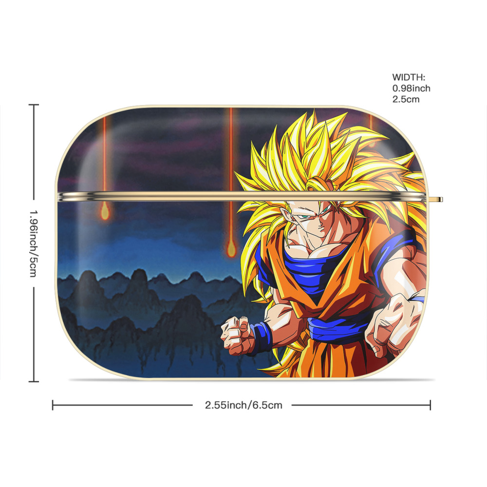 ドラゴンボール DRAGON BALL 【AirPods Pro用】ハードシェル保護ケース｜耐衝撃・防指紋・カラビナ付き商品仕様
