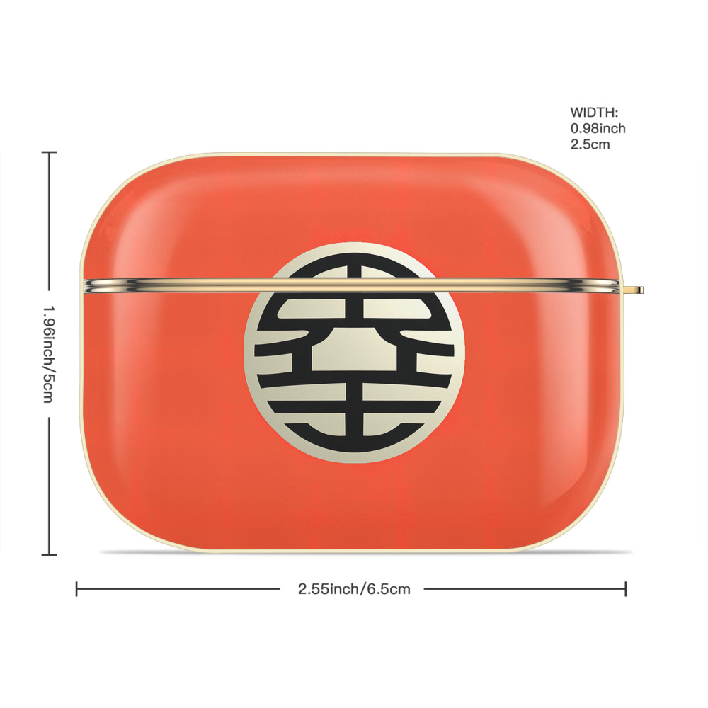 ドラゴンボール DRAGON BALL 【AirPods Pro用】ハードシェル保護ケース｜耐衝撃・防指紋・カラビナ付き商品仕様